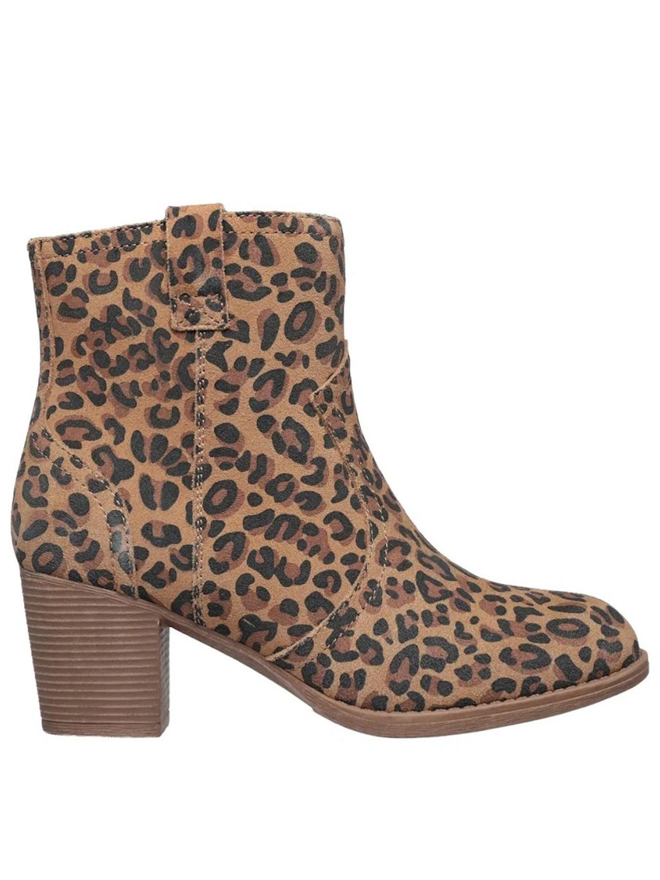 Skechers Taxi Western Way - Mush , Lpd - Leopard Textile