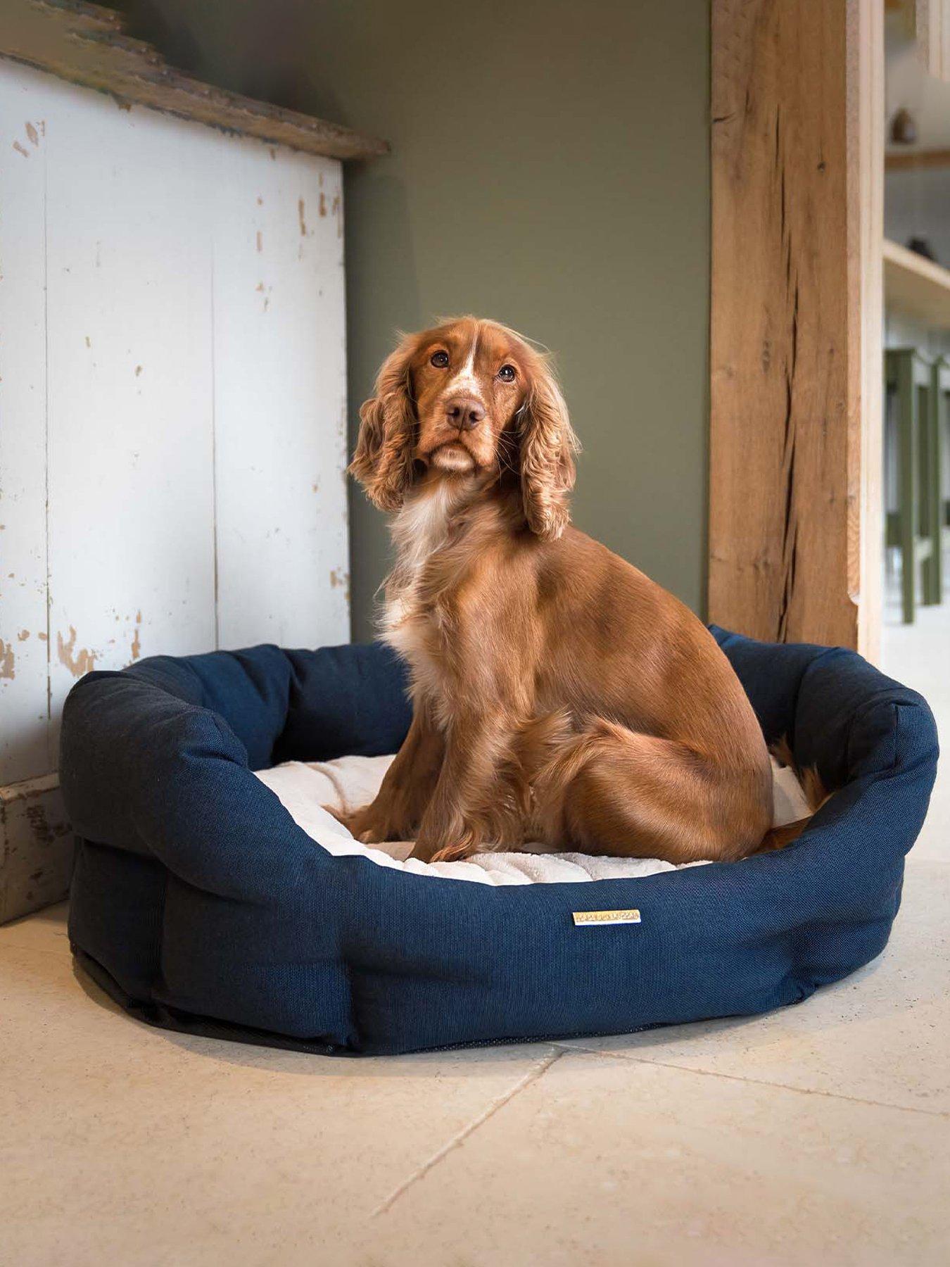 Lords and Labradors Lords  &  Labradors Essentials Twill Oval Bed Denim S