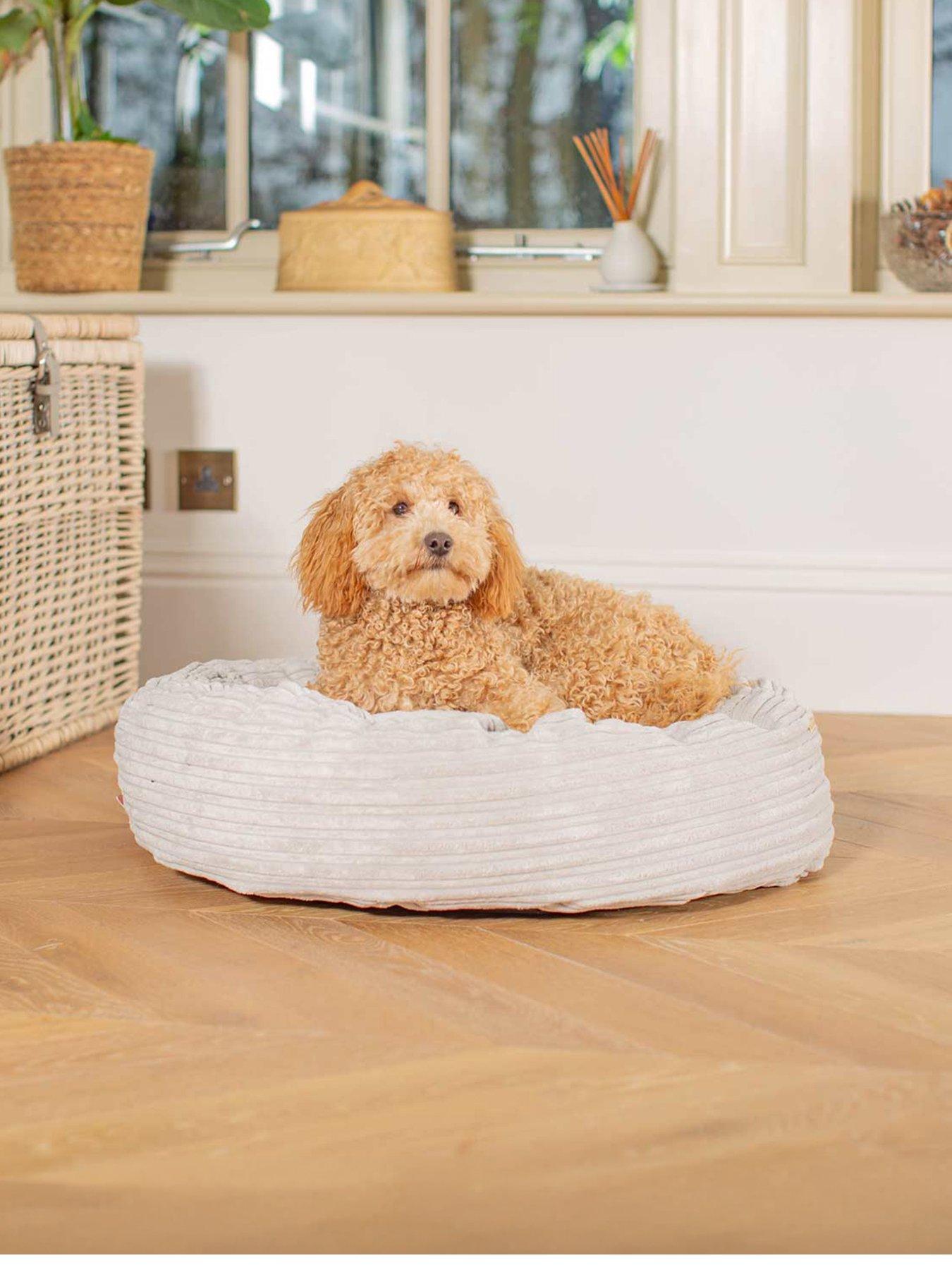 Image 1 of 4 of Lords and Labradors L&amp;L Donut Bed w/inner Light Grey L