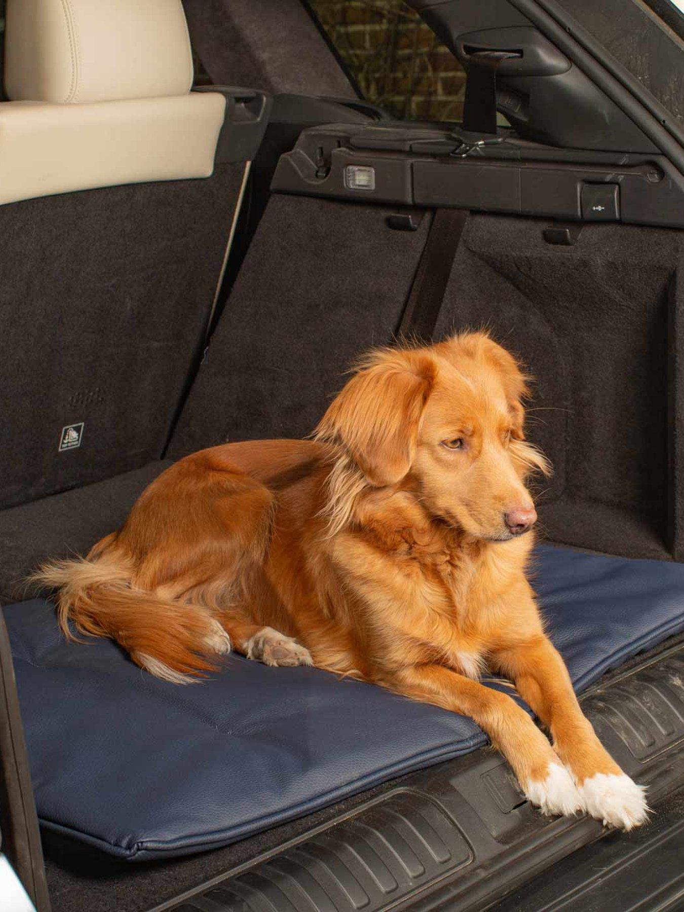 Image 1 of 6 of Lords and Labradors L&amp;L Travel Mat Rhino Leather Pacific Navy XXL