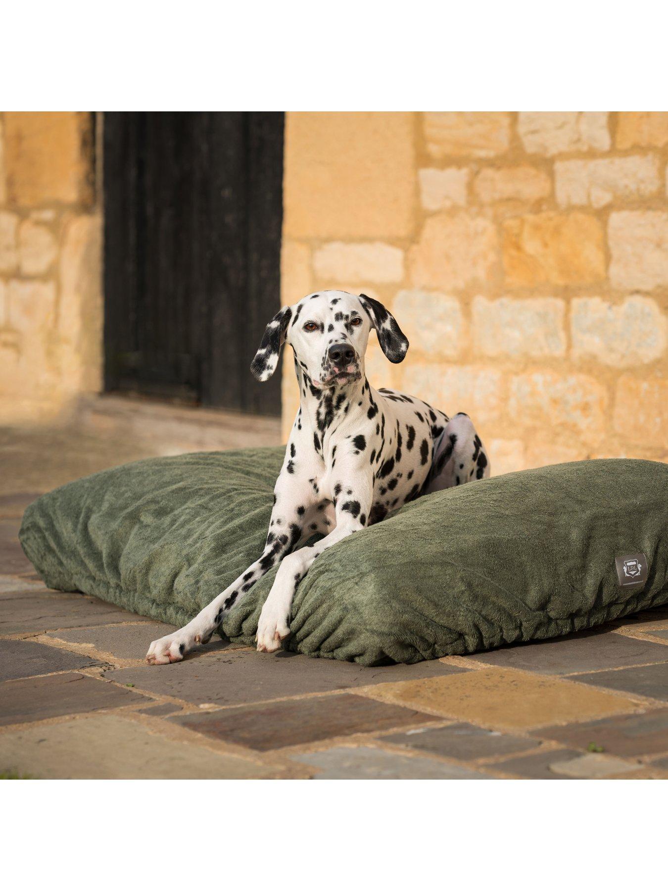 Image 3 of 3 of Lords and Labradors Bamboo Drying Cushion Cover in Fir by Lords &amp; Labradors
