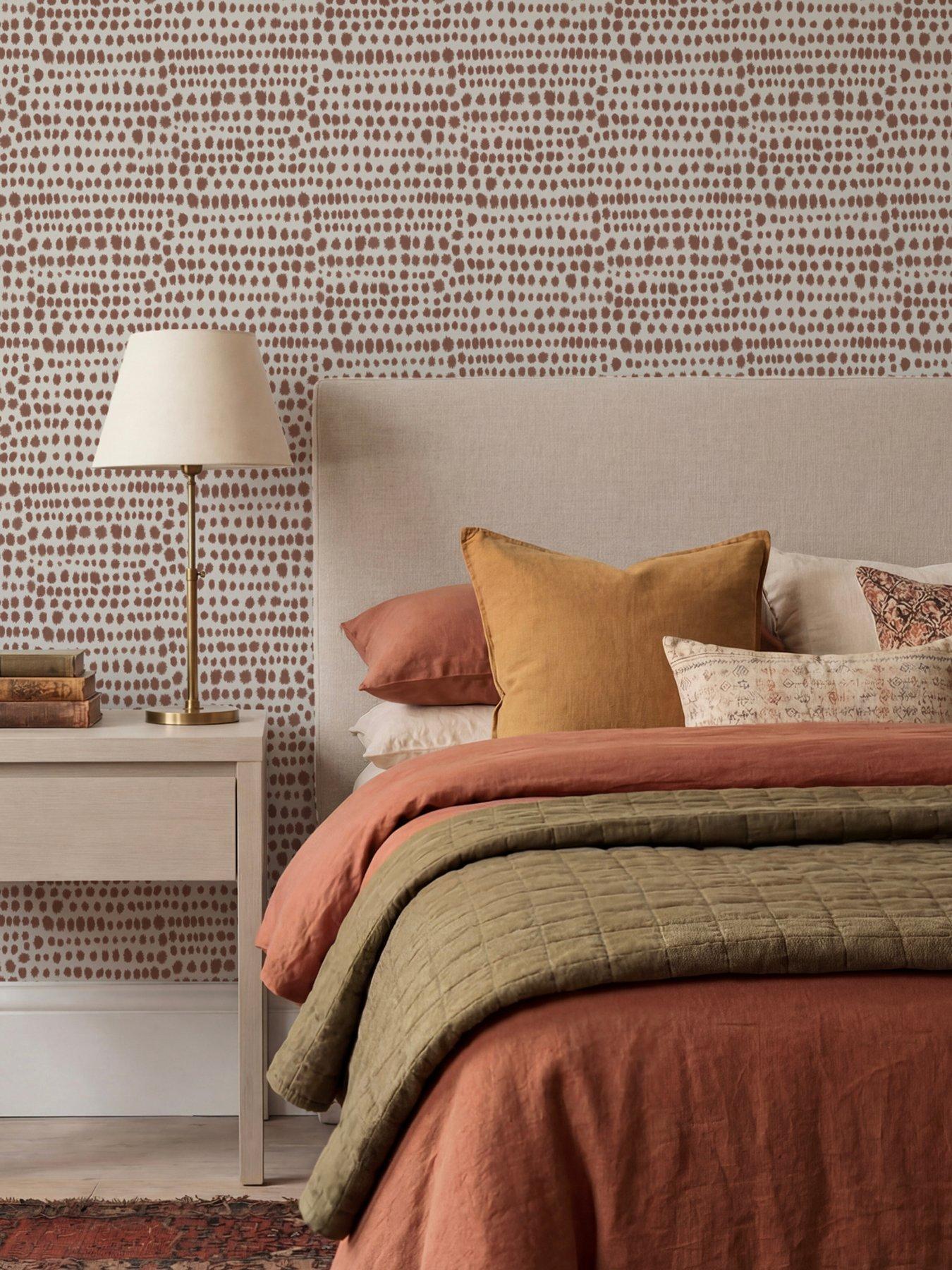 Image 4 of 4 of The Very Collection Tribal Dot Spice Wallpaper