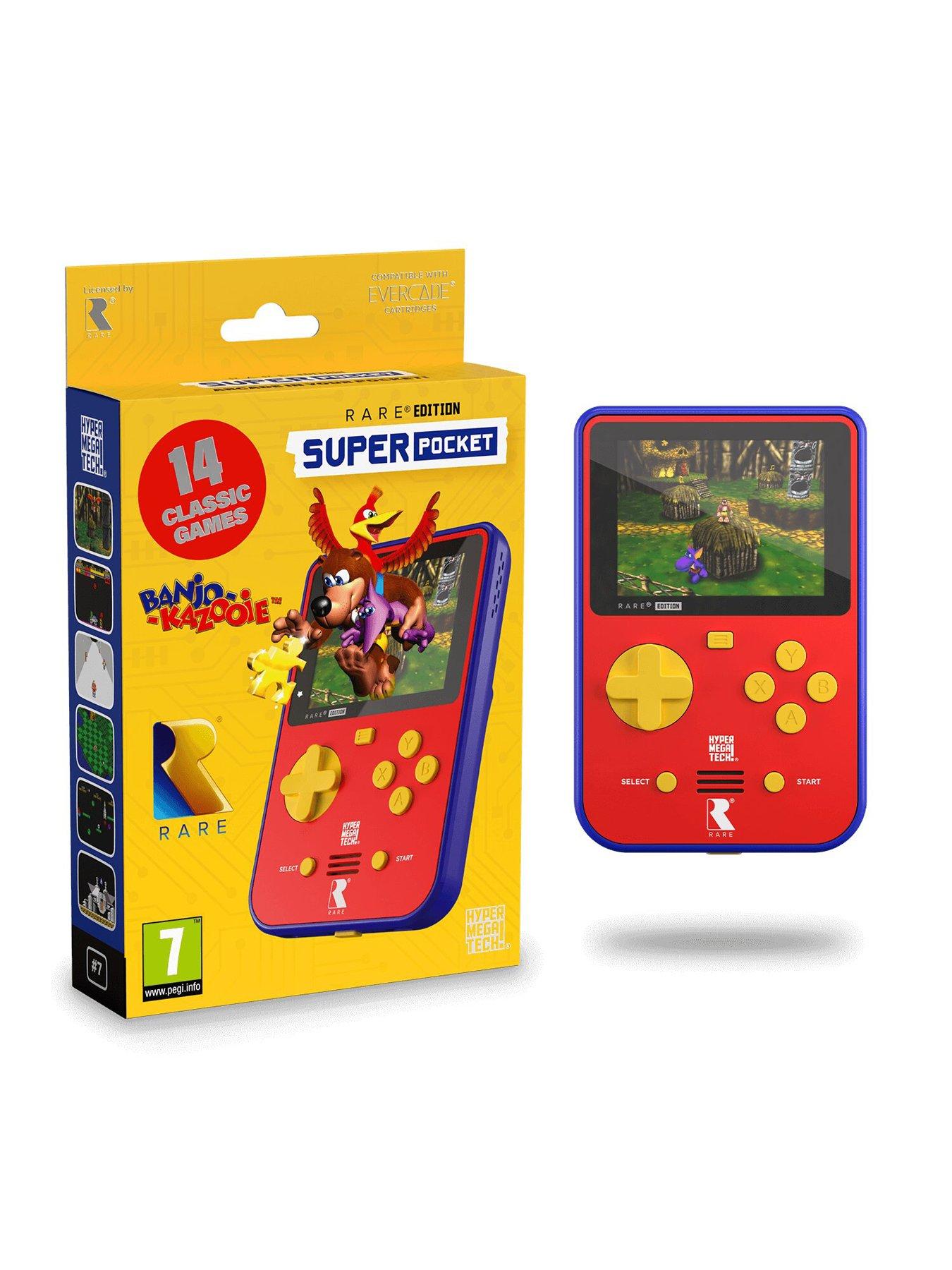  image of evercade-rare-super-pocket