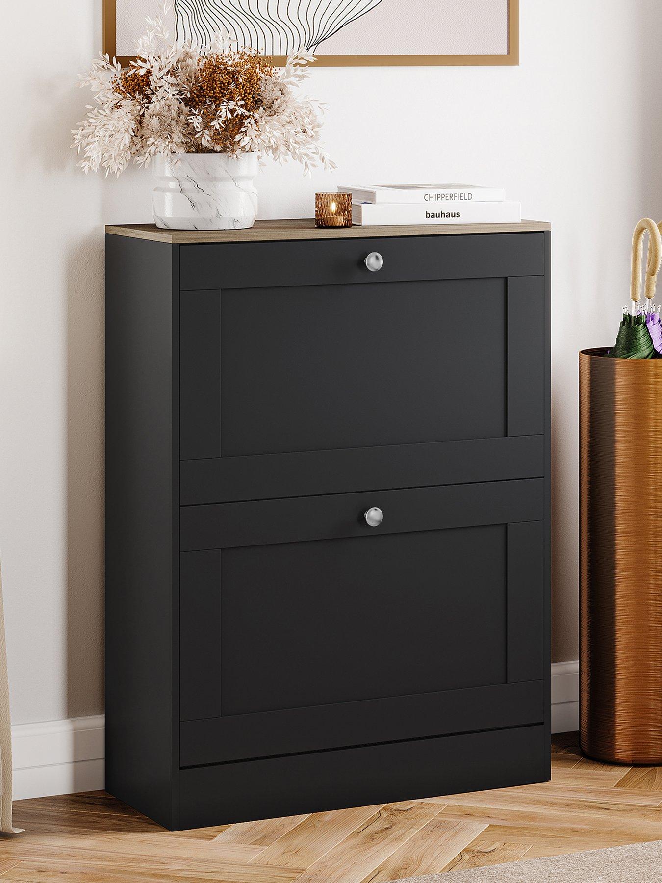 Vida Designs Altino 2 Drawer Shoe Cabinet