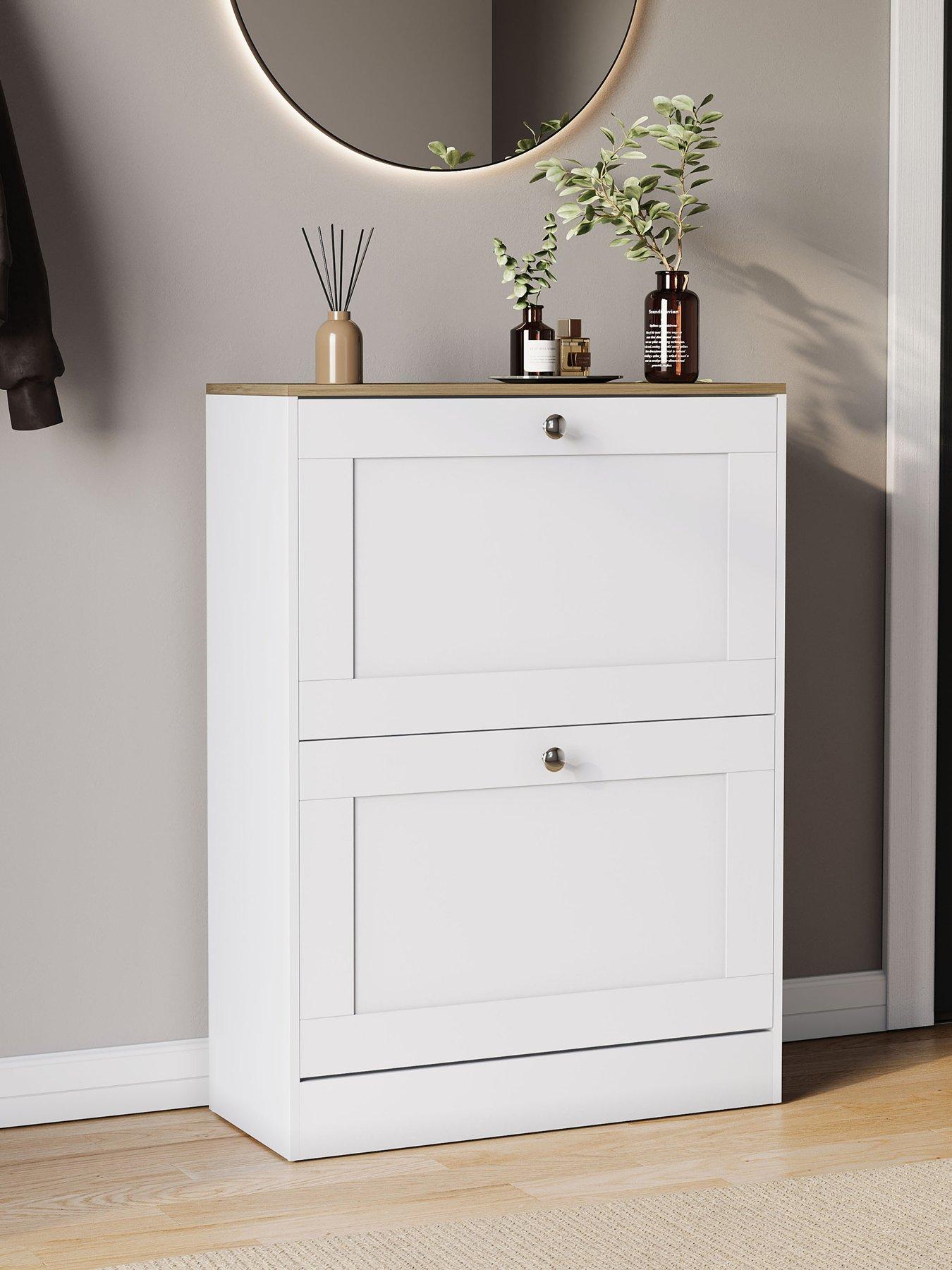 Image 6 of 7 of Vida Designs Altino 2 Drawer Shoe Cabinet