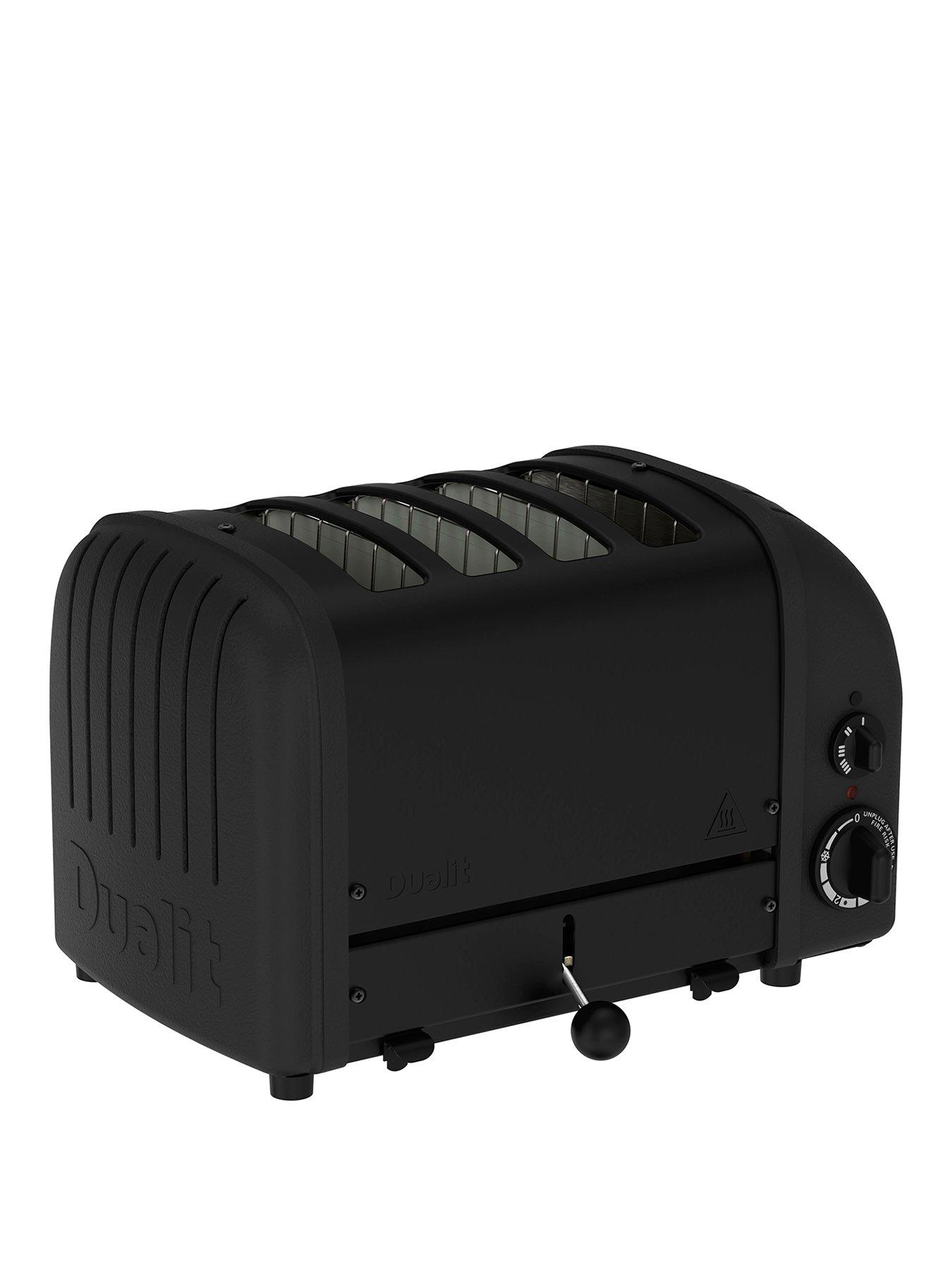 Dualit Classic AWS 4 Slot Toaster Stealth Black
