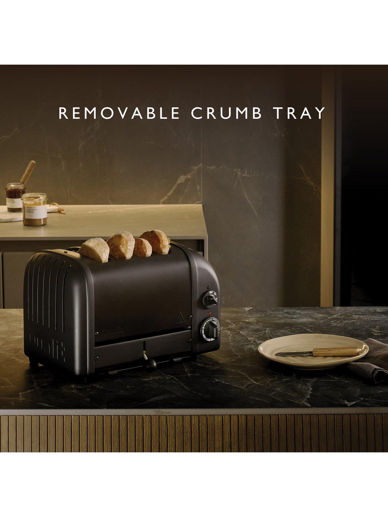 Image 3 of 7 of Dualit Classic AWS 4 Slot Toaster Stealth Black