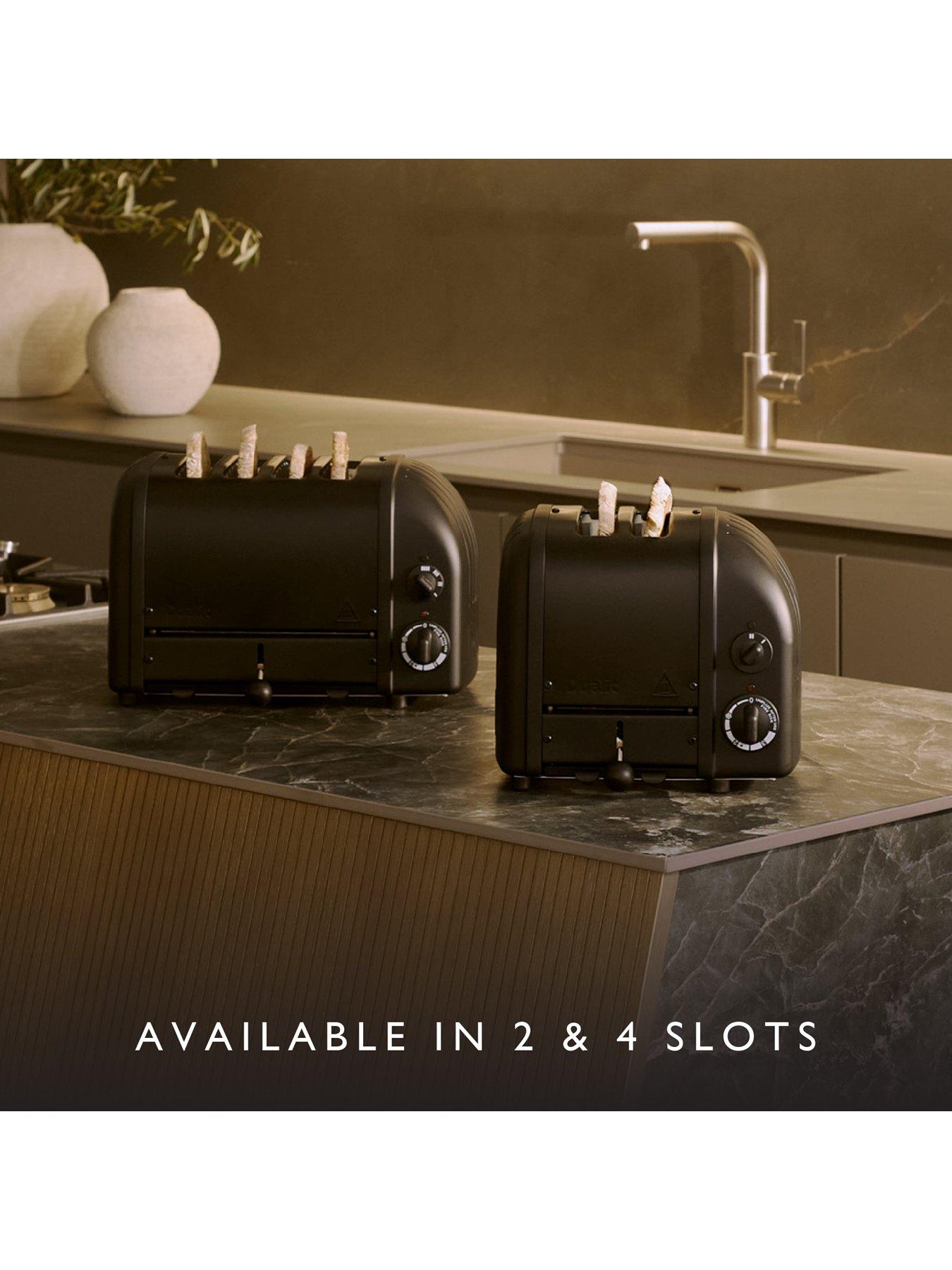 Image 4 of 7 of Dualit Classic AWS 4 Slot Toaster Stealth Black