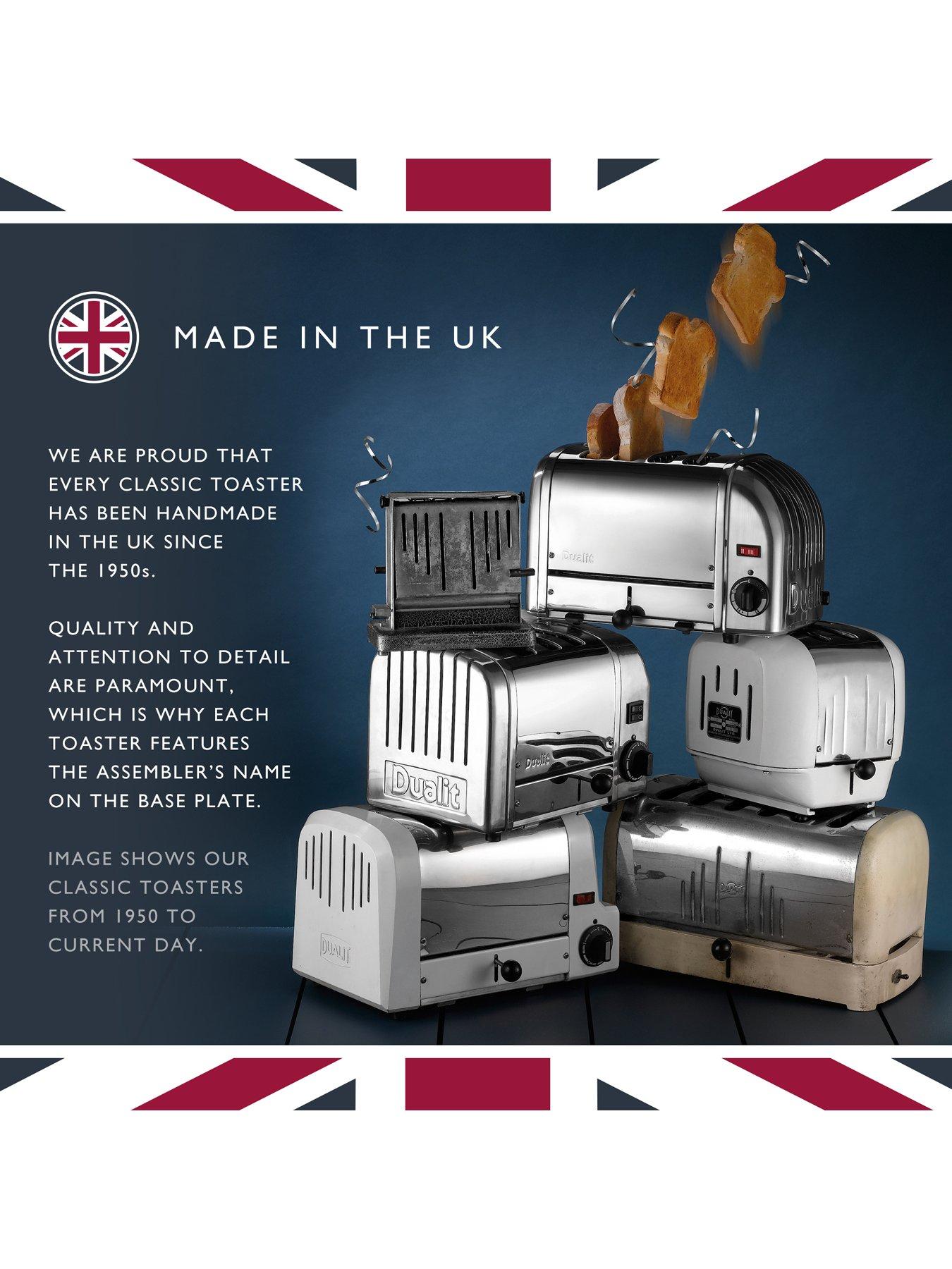 Image 7 of 7 of Dualit Classic AWS 4 Slot Toaster Stealth Black
