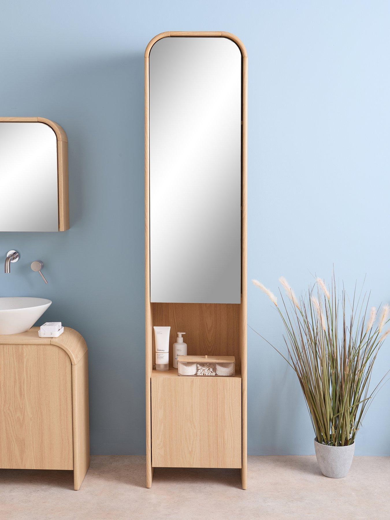 Very Home Joana Curved Tall Cabinet Mirror - FSC® Certified