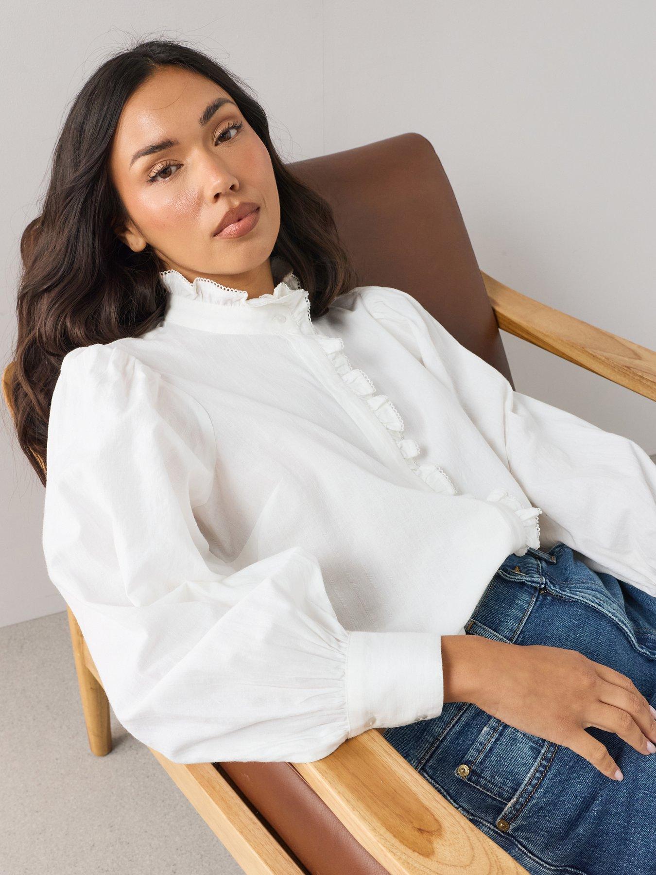 The Very Collection Frill Detail Shirt