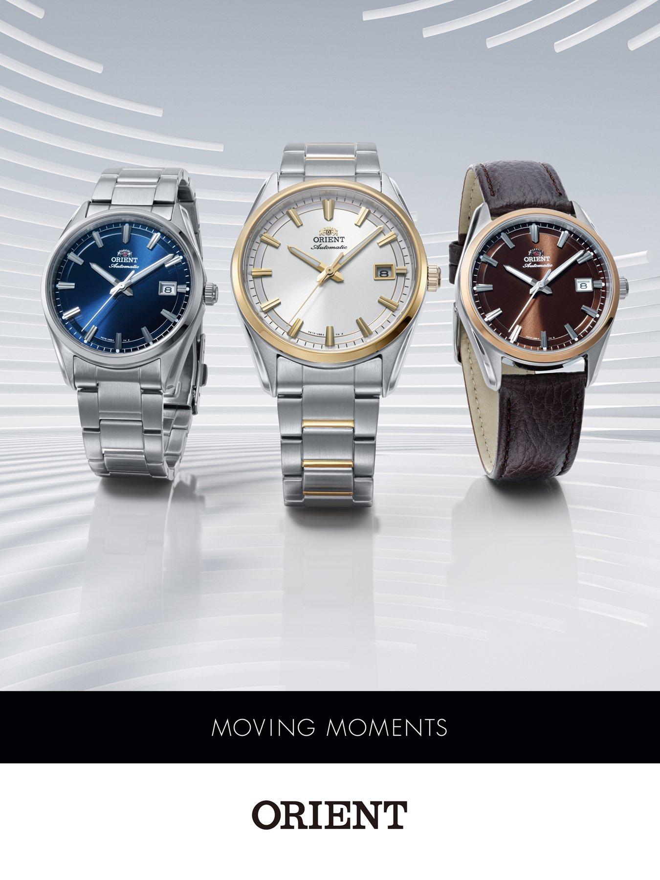  image of orient-stretto-date-two-tone-silver-dial-steel