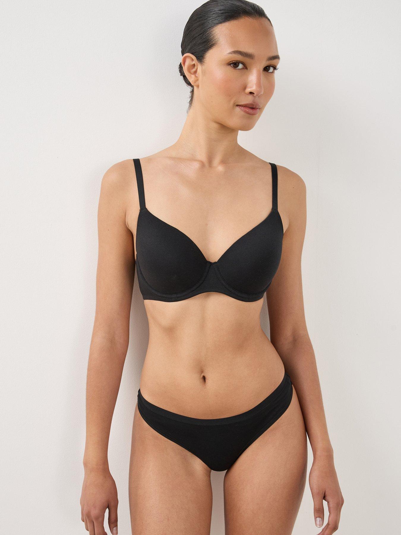 Image 6 of 6 of The Very Collection Womens 5 Pack Cotton Plain &amp; Leopard Print Hipster Briefs - Multi