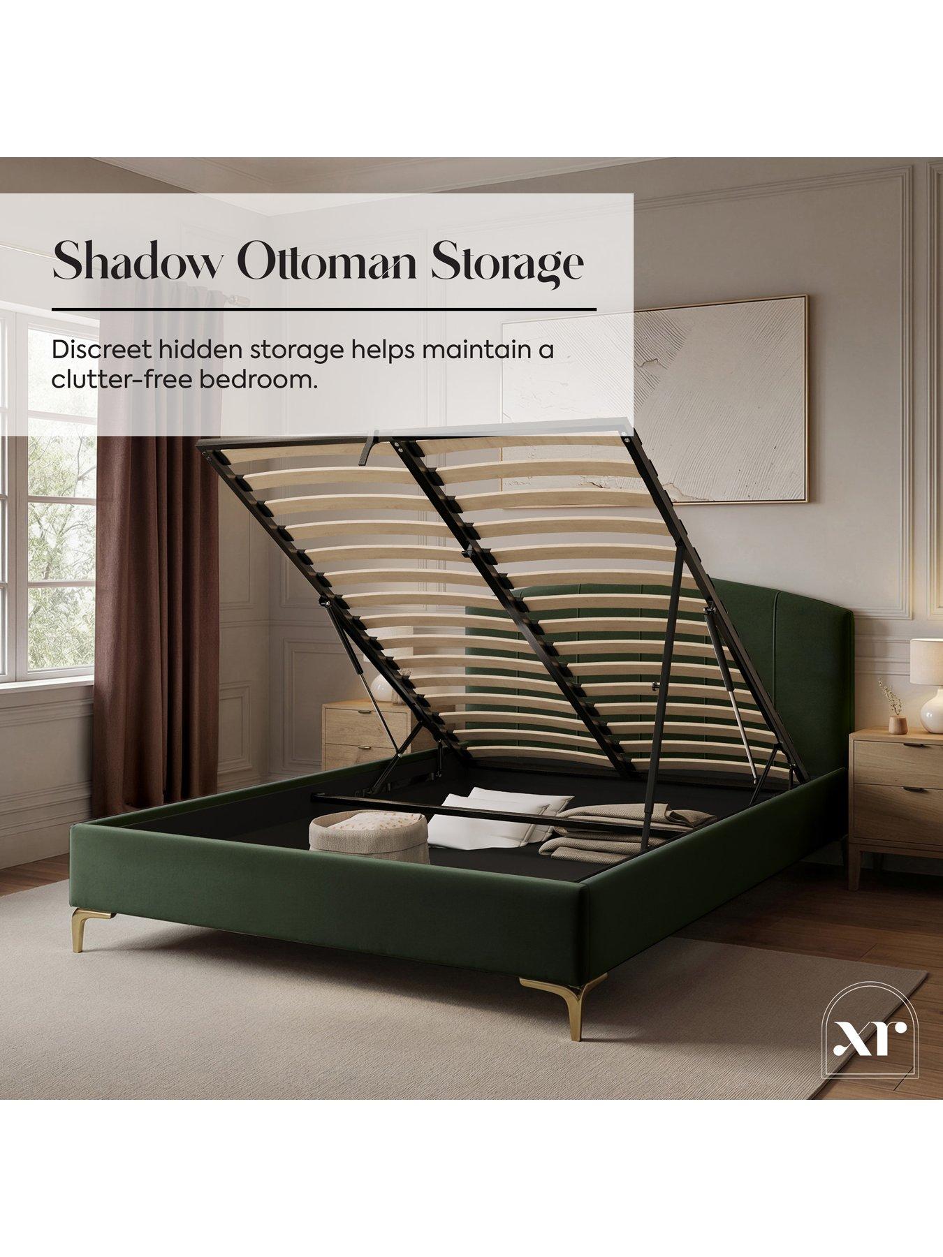 Image 5 of 7 of XR Living Avery Shadow Ottoman Bed - Olive Green&nbsp;