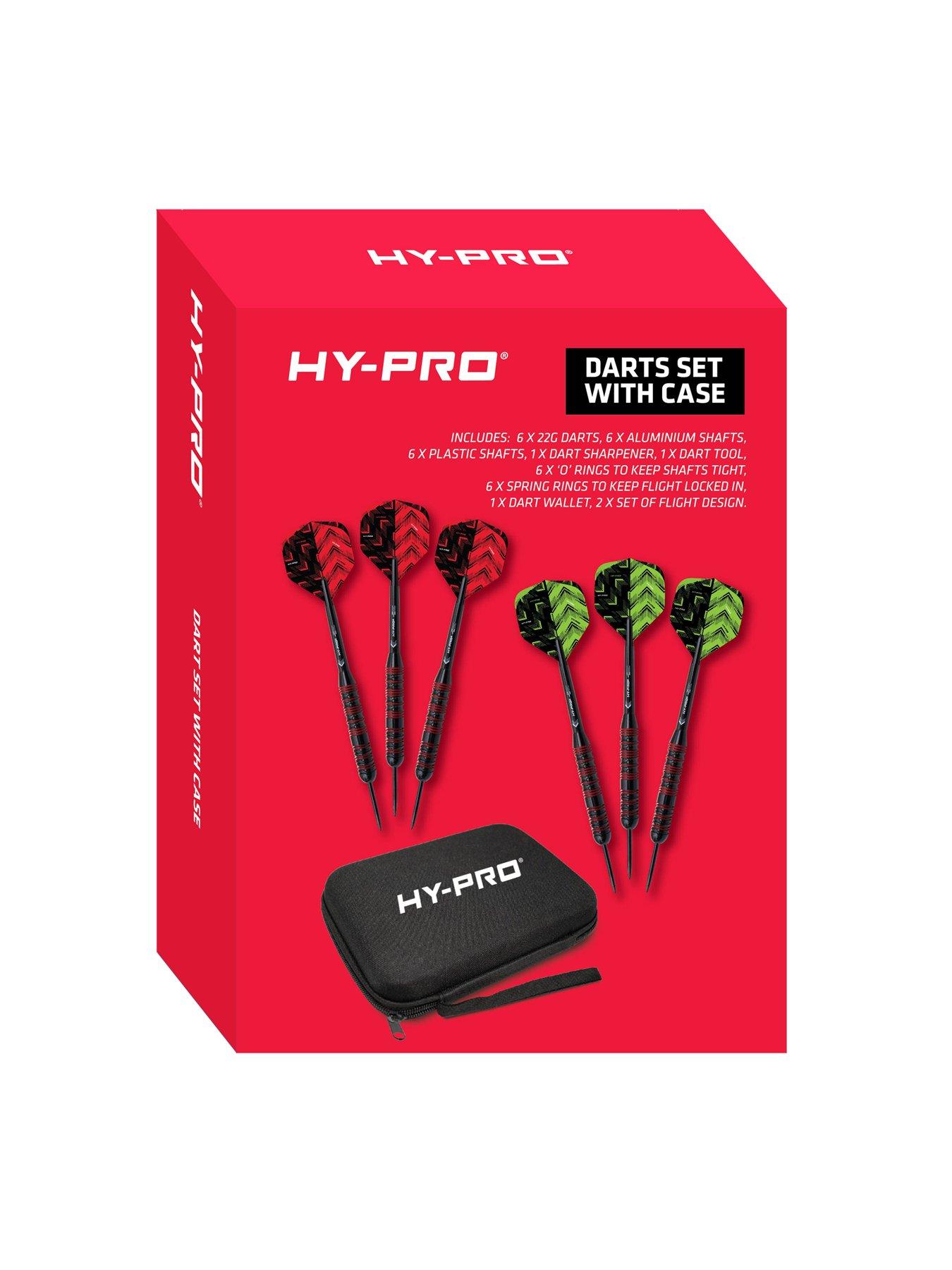  image of hy-pro-darts-set-with-case
