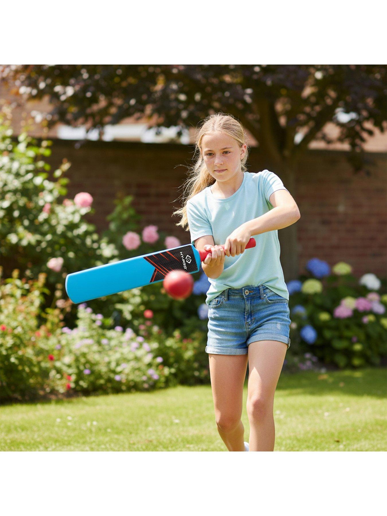  image of hy-pro-hy-pro-cricket-bat-amp-ball