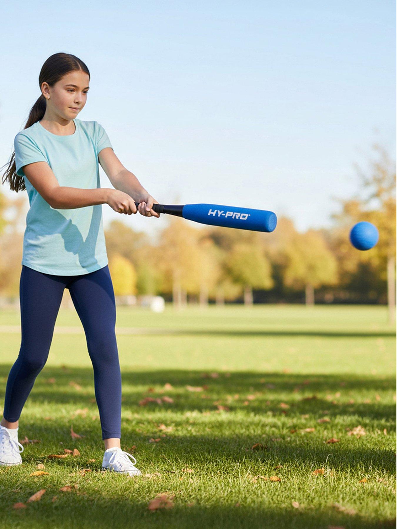 Hy-Pro Jumbo Foam Baseball Bat  &  Ball Set - Blue