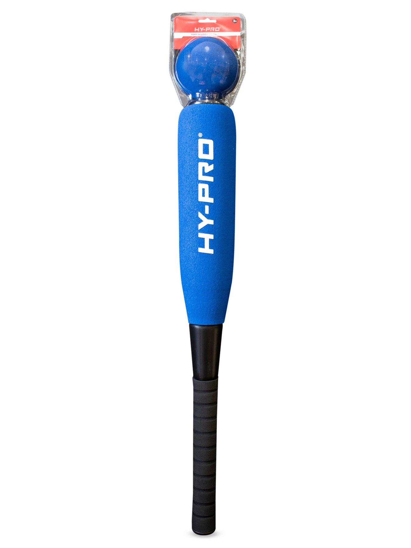 Image 4 of 7 of Hy-Pro Jumbo Foam Baseball Bat &amp; Ball Set - Blue