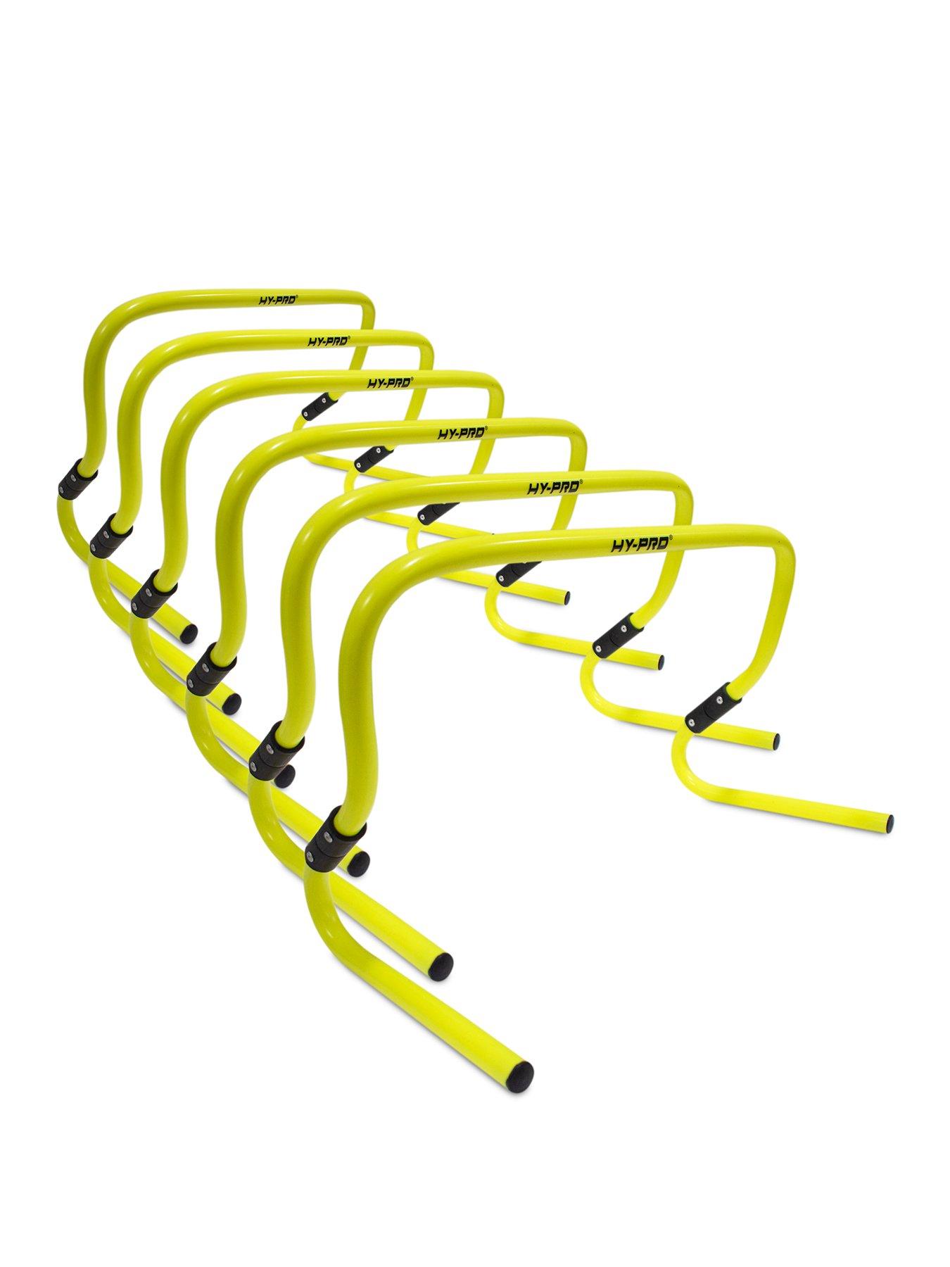  image of hy-pro-hy-pro-6pk-adjustable-height-hurdles-with-handle