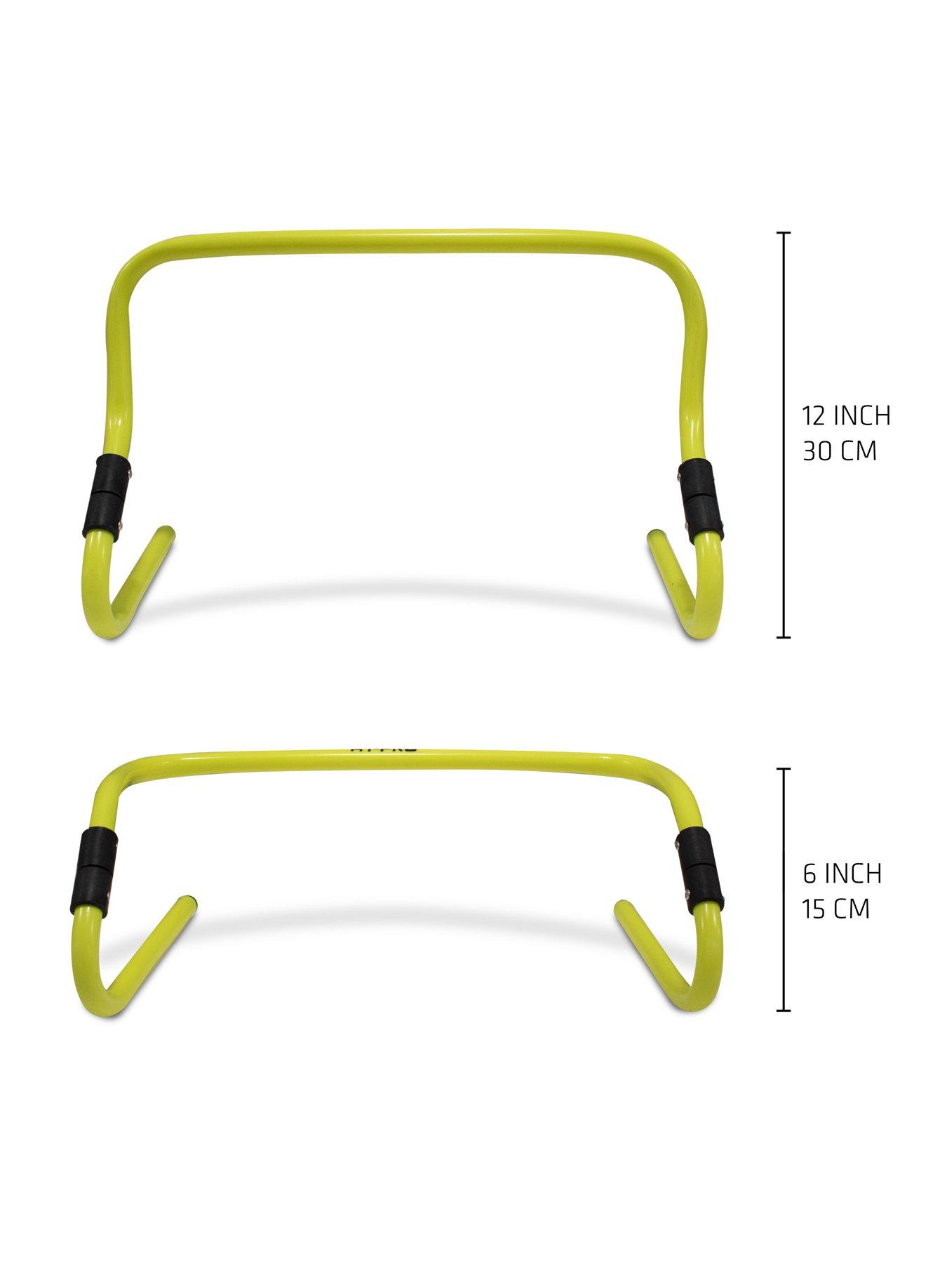  image of hy-pro-hy-pro-6pk-adjustable-height-hurdles-with-handle