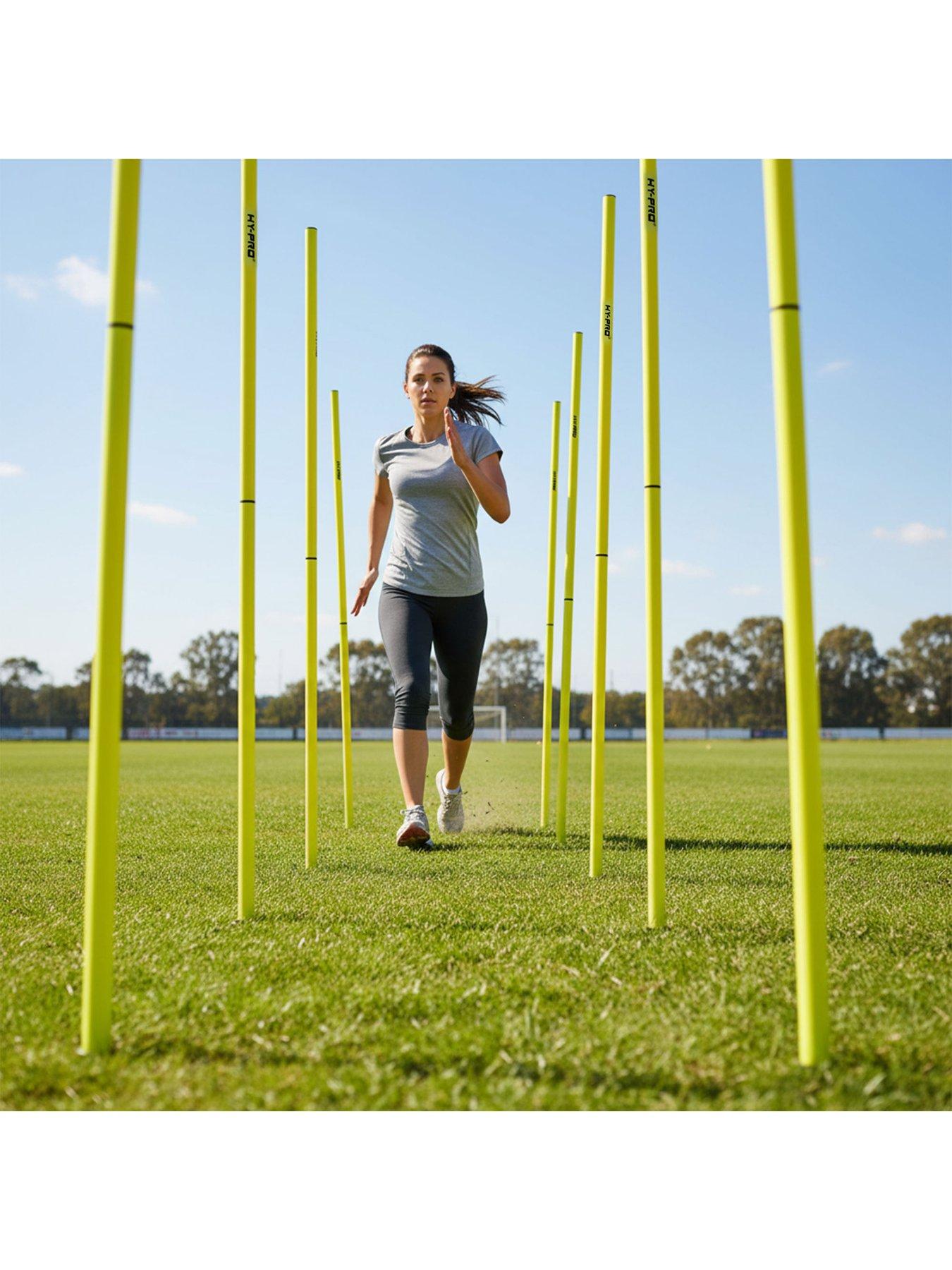 Image 5 of 6 of Hy-Pro 8pk Collapsible Agility Pole With Spike
