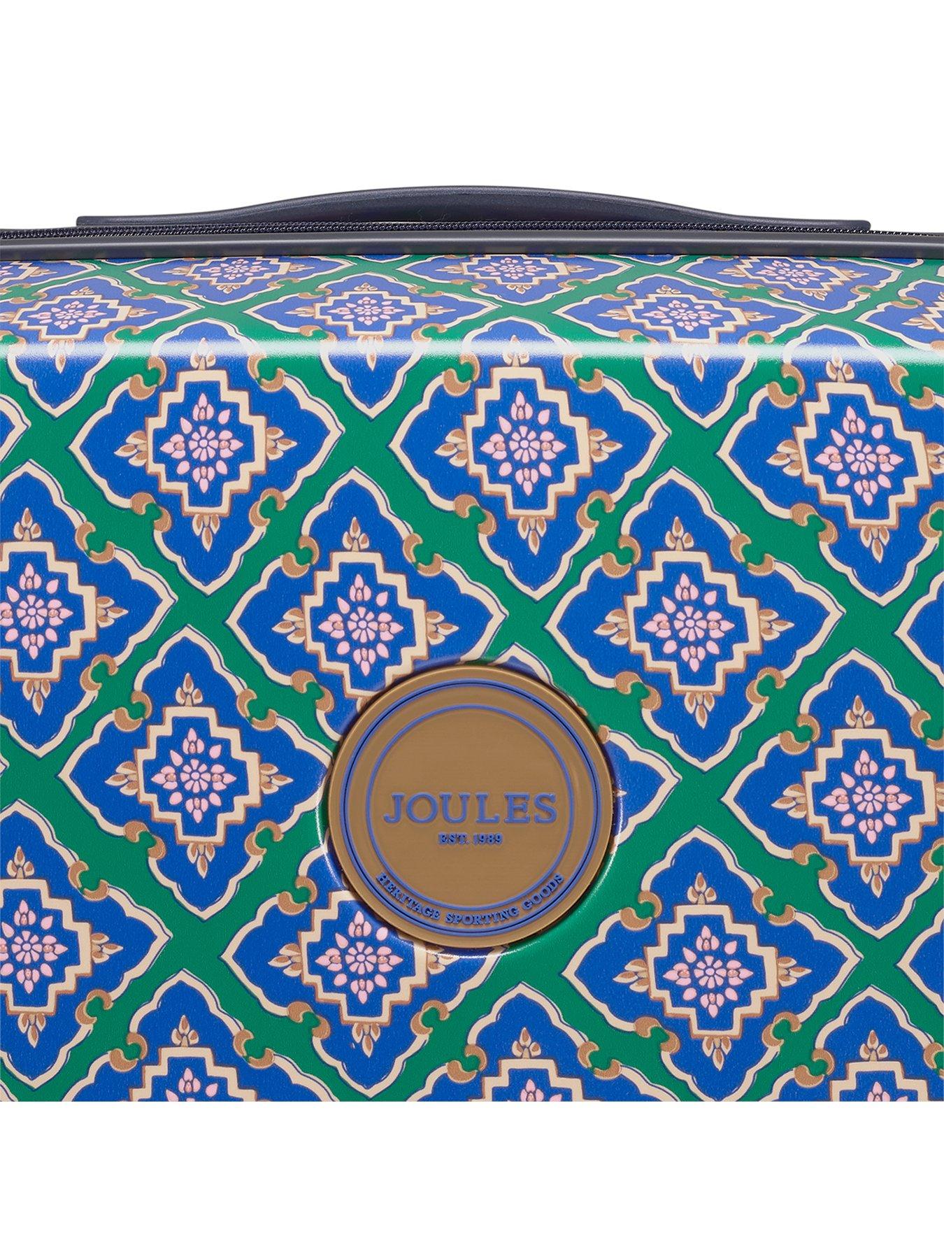  image of joules-cabin-4-wheeled-trolley-case-tiled-diamond