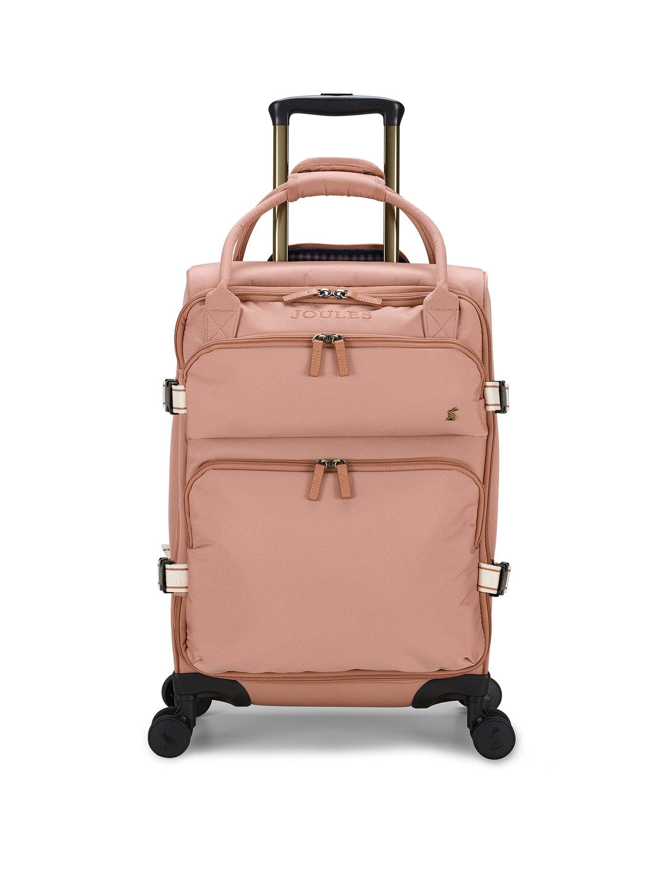 Joules CABIN TROLLEY CASE 4 WHEELED Epwell Pink
