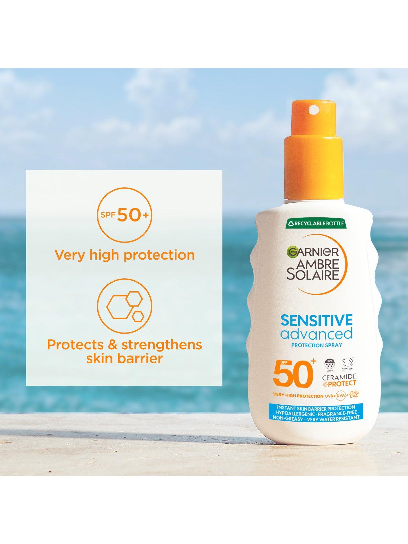 Image 2 of 7 of Garnier Garnier Ambre Solaire Sensitive Advanced Spray SPF50 150ml