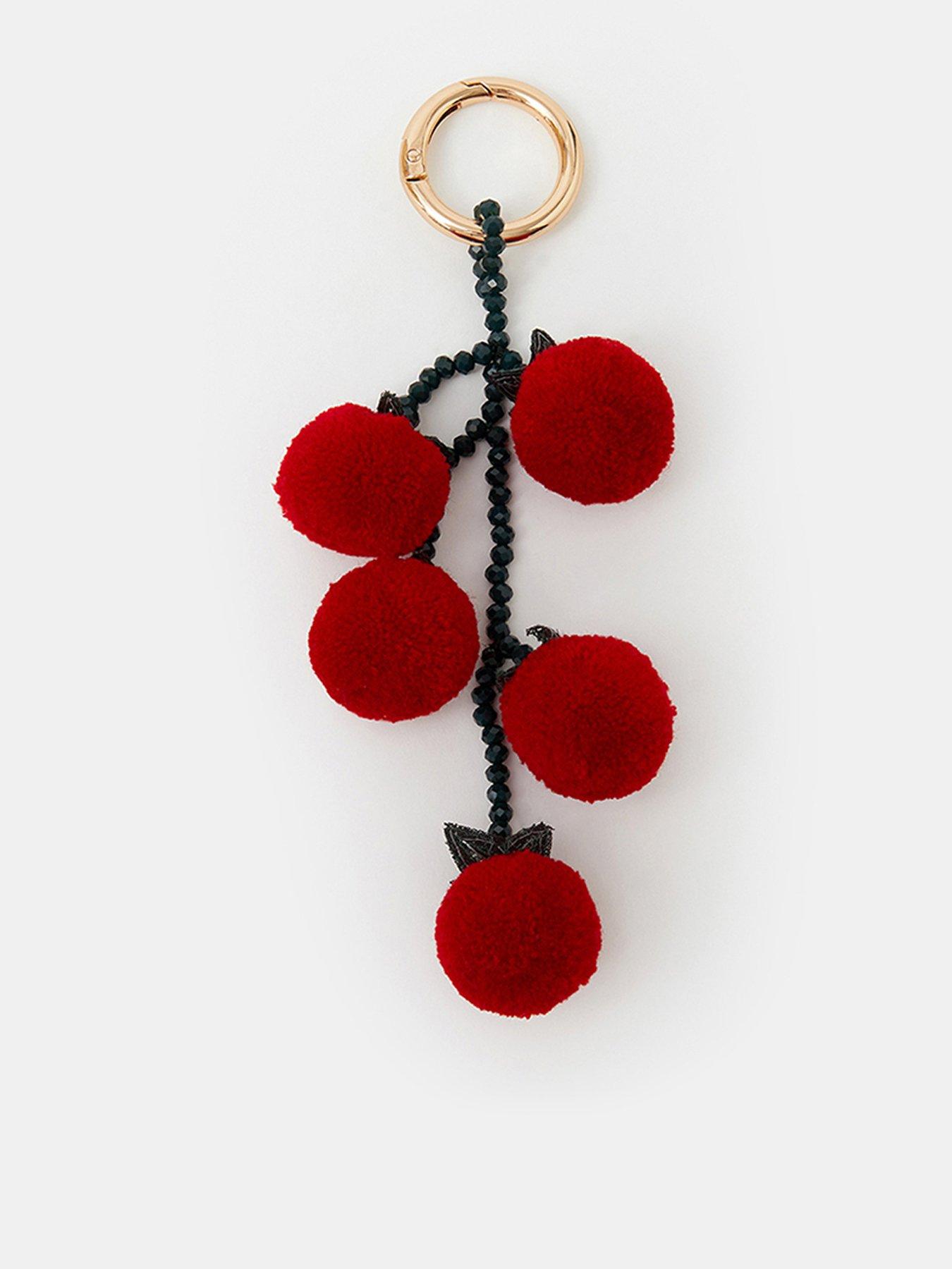 Image 1 of 2 of Accessorize Tomato Vine Bag Charm