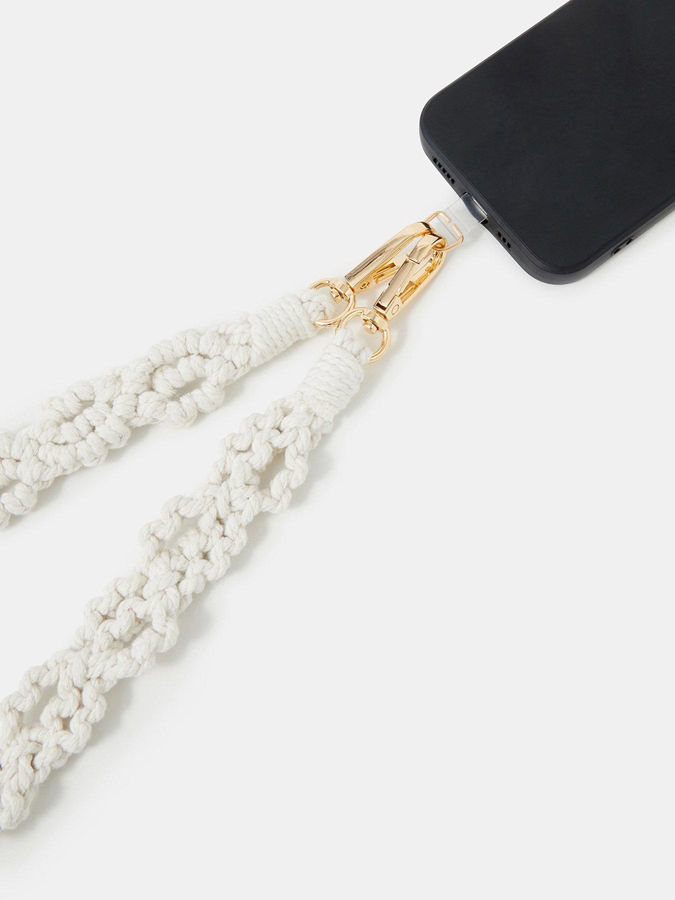 Image 3 of 4 of Accessorize Macram&atilde;&copy; Phone Strap