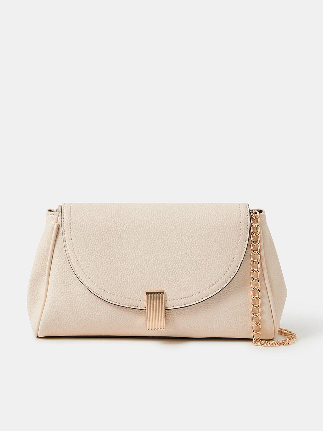Accessorize Lock Detail Clutch Bag