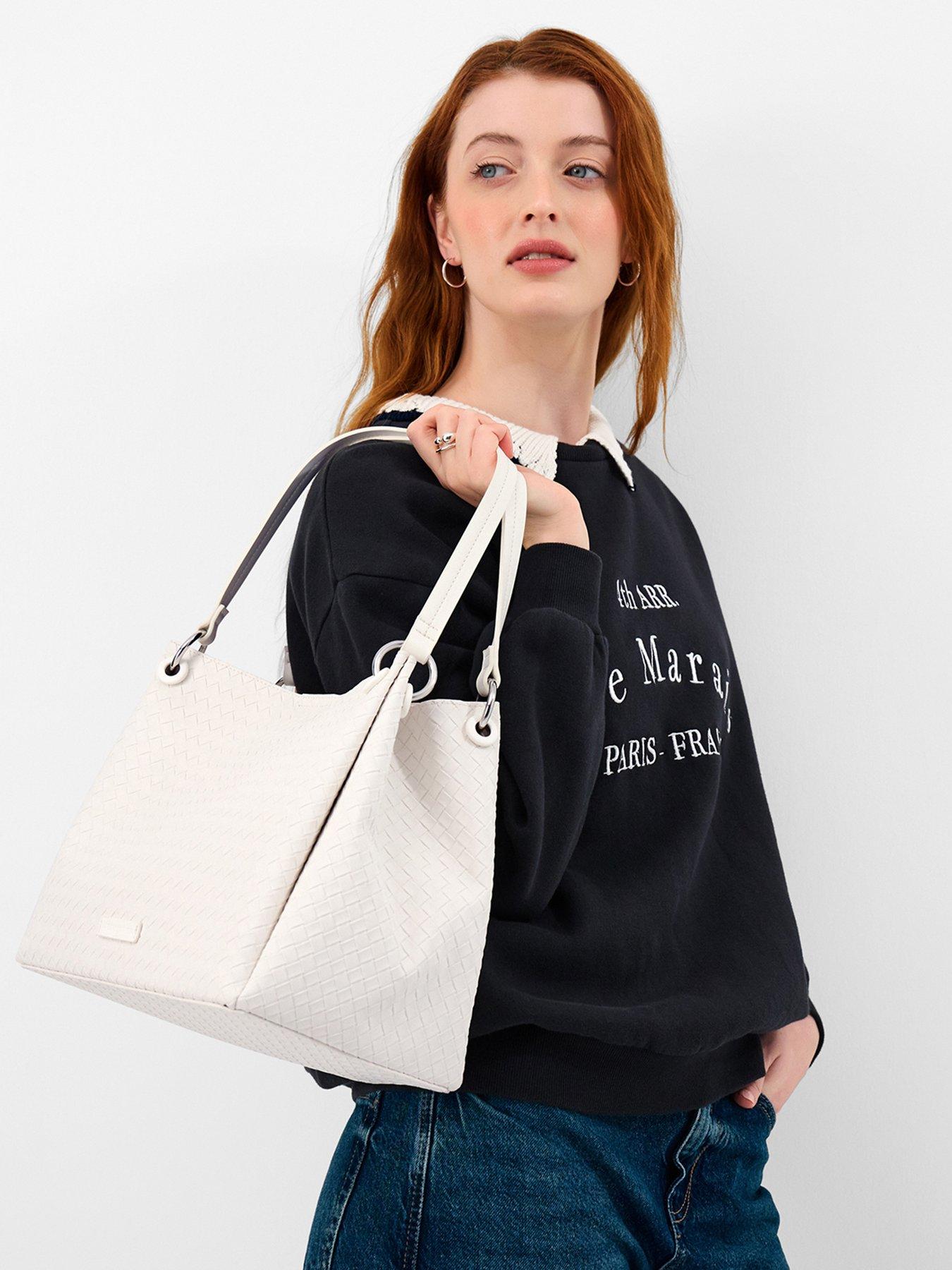 Image 2 of 5 of Accessorize Woven Shoulder Bag