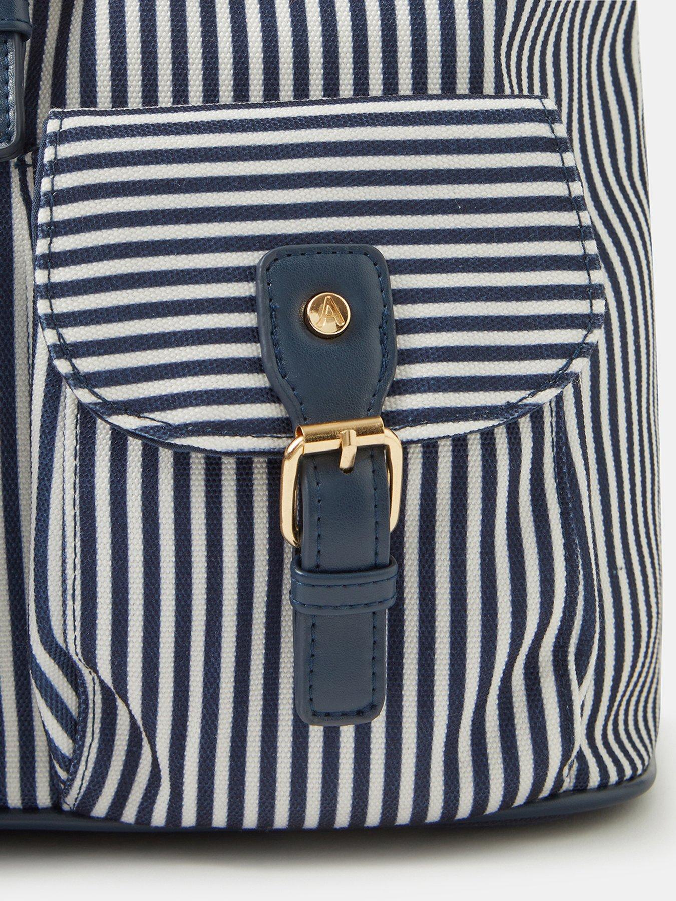 Image 4 of 5 of Accessorize Stripe Print Backpack