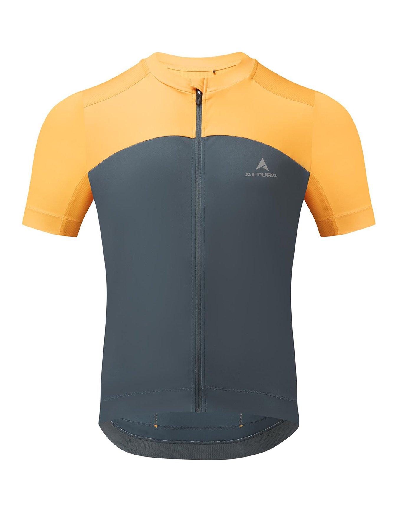 Altura Mens Airstream Short Sleeve Jersey Slate Grey
