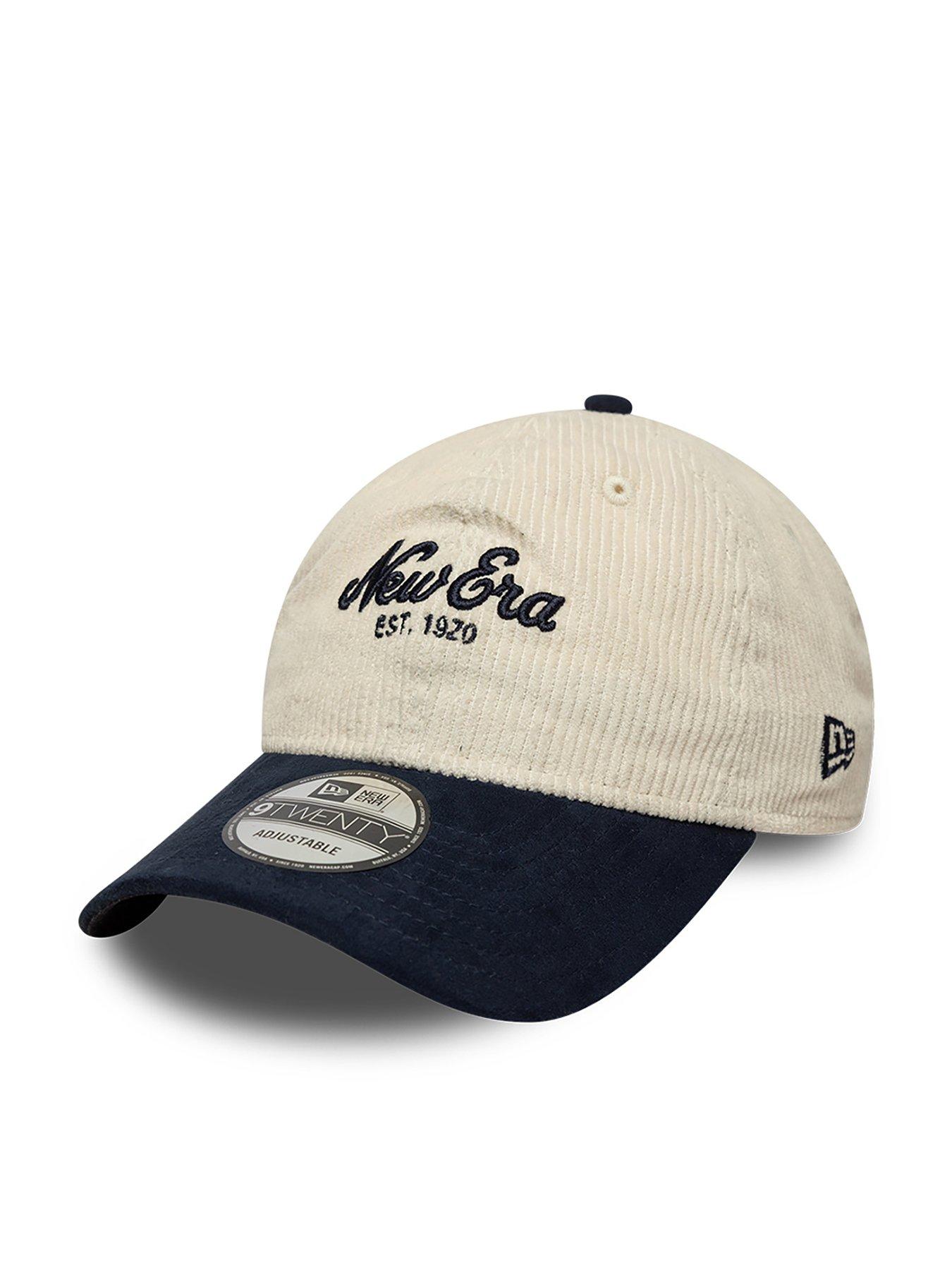 New Era Unisex Cord Mix 9Twenty Cap - Navy/Beige