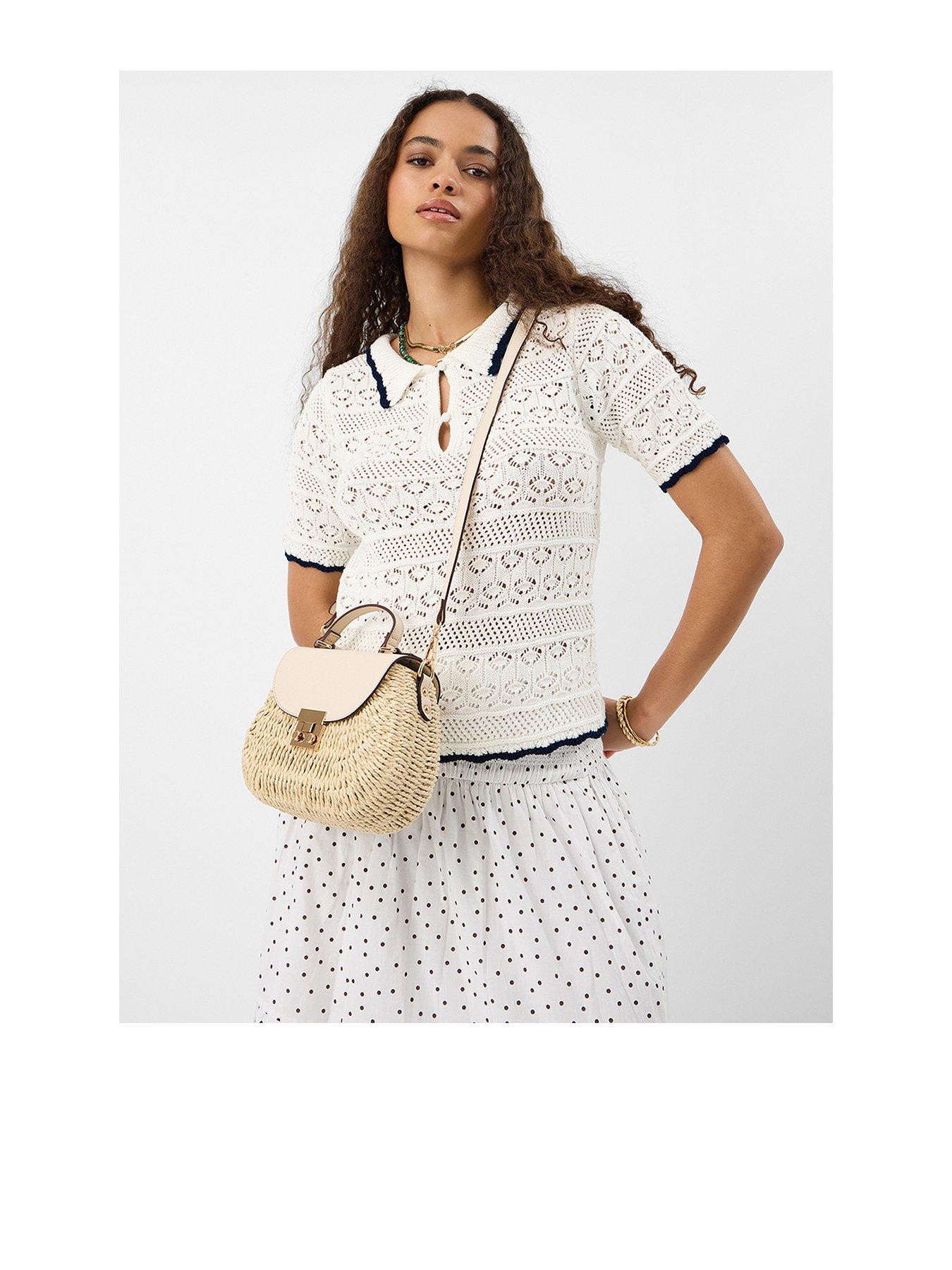 Accessorize Raffia Tophandle