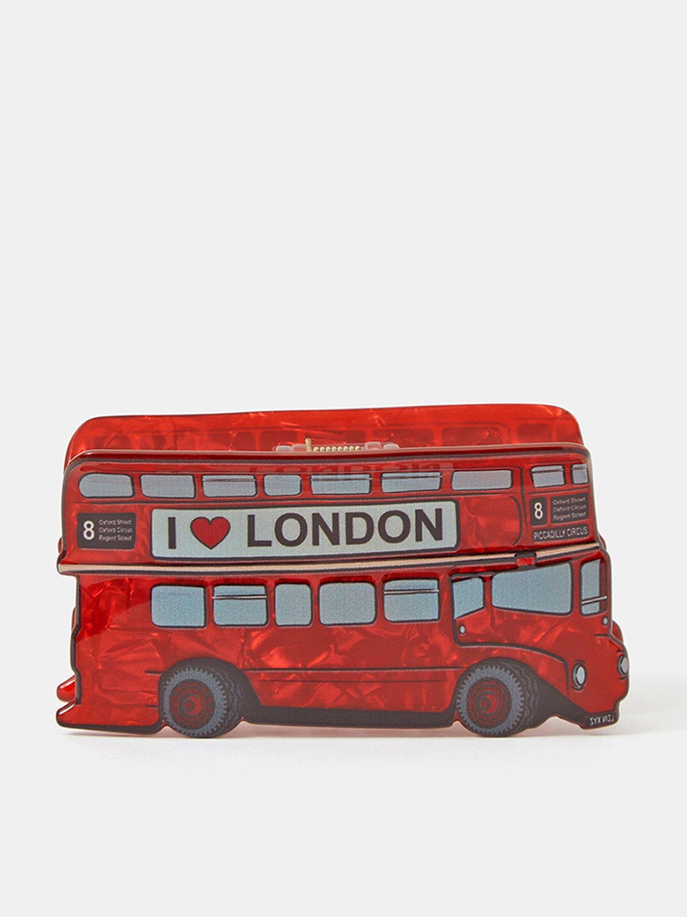 Accessorize London Bus Claw Clip
