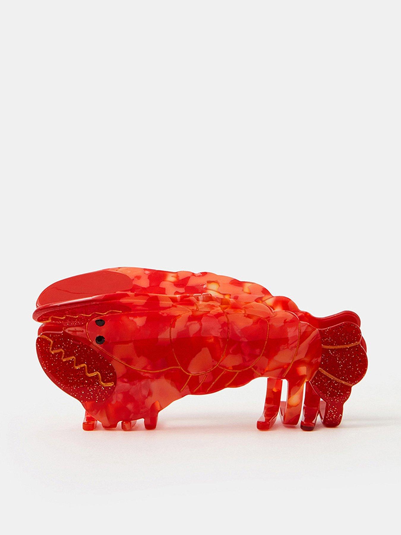Image 1 of 3 of Accessorize Larry Lobster Claw Clip