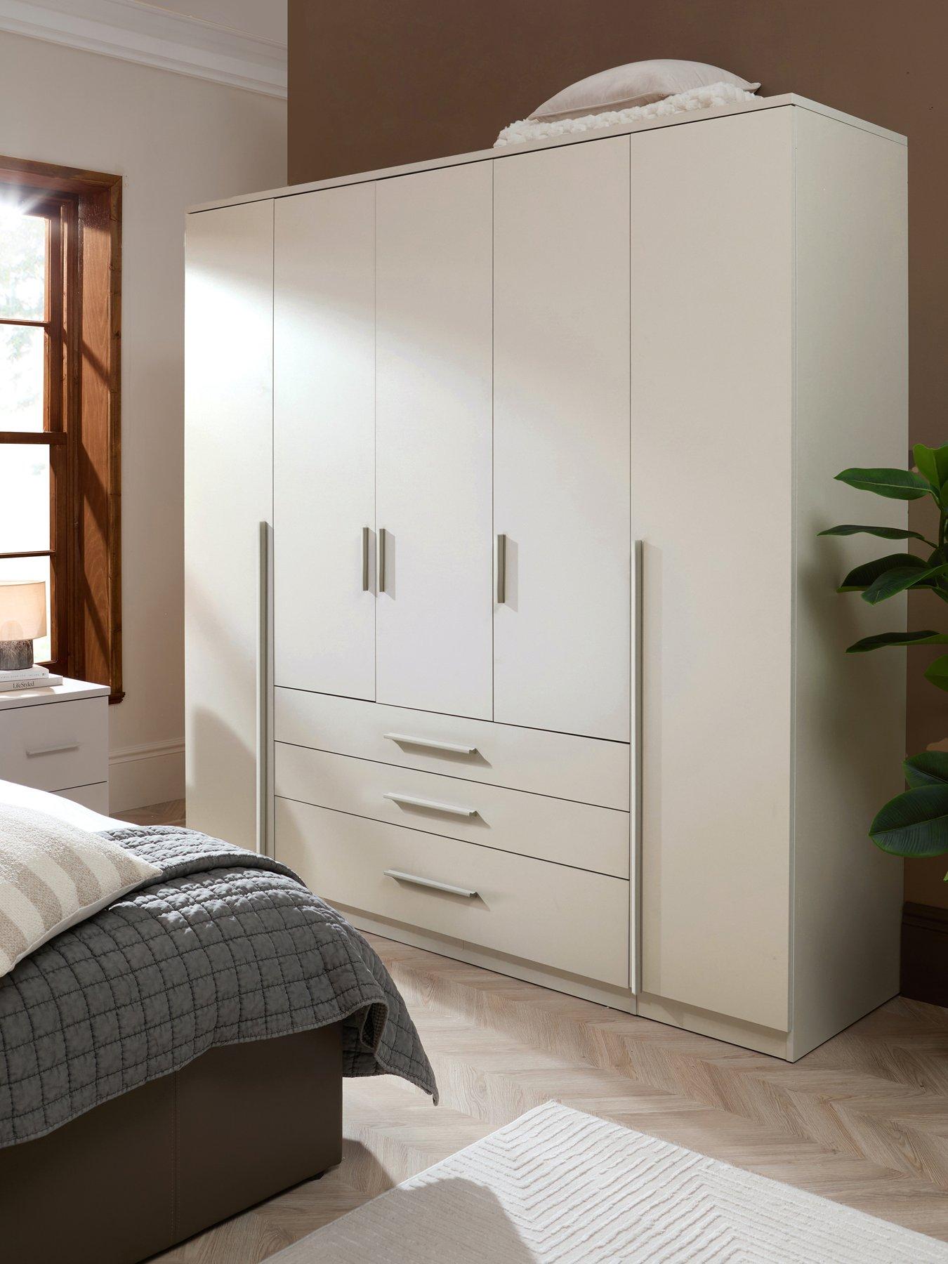 The Very Collection Murcia 5 Door 3 Drawer Combi Wardrobe