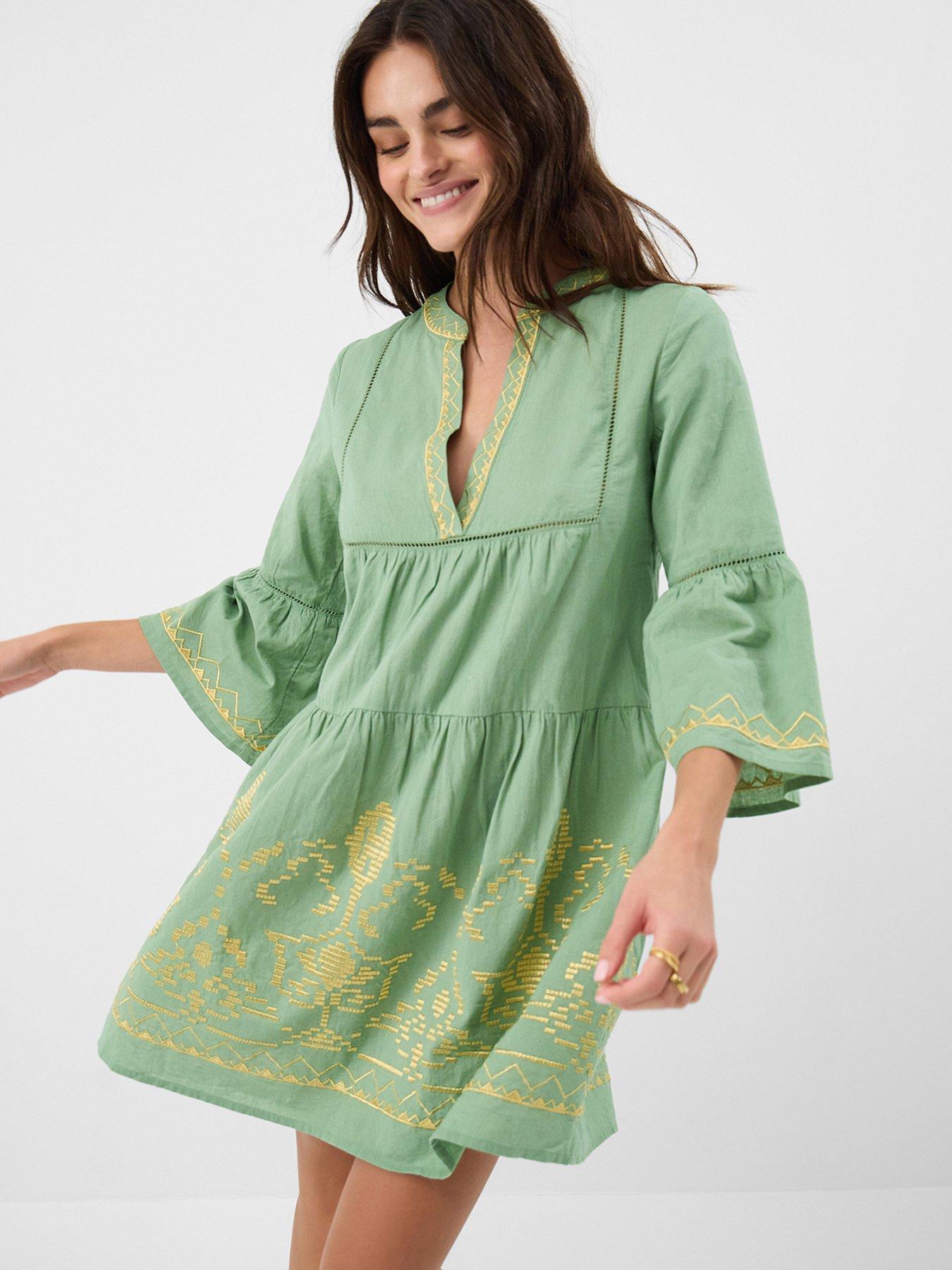 Image 3 of 5 of Accessorize Embroidered Flute Sleeve