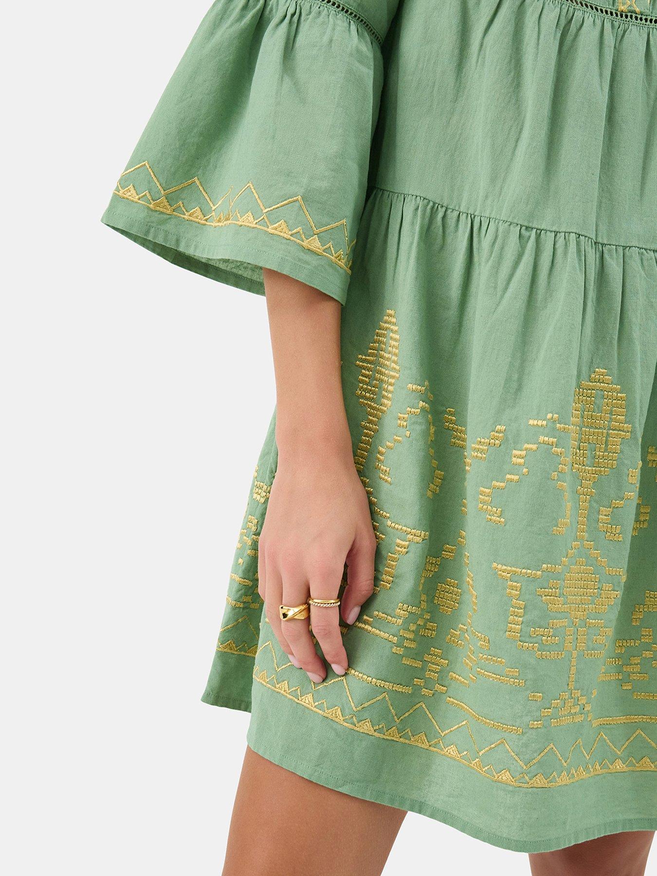 Image 4 of 5 of Accessorize Embroidered Flute Sleeve