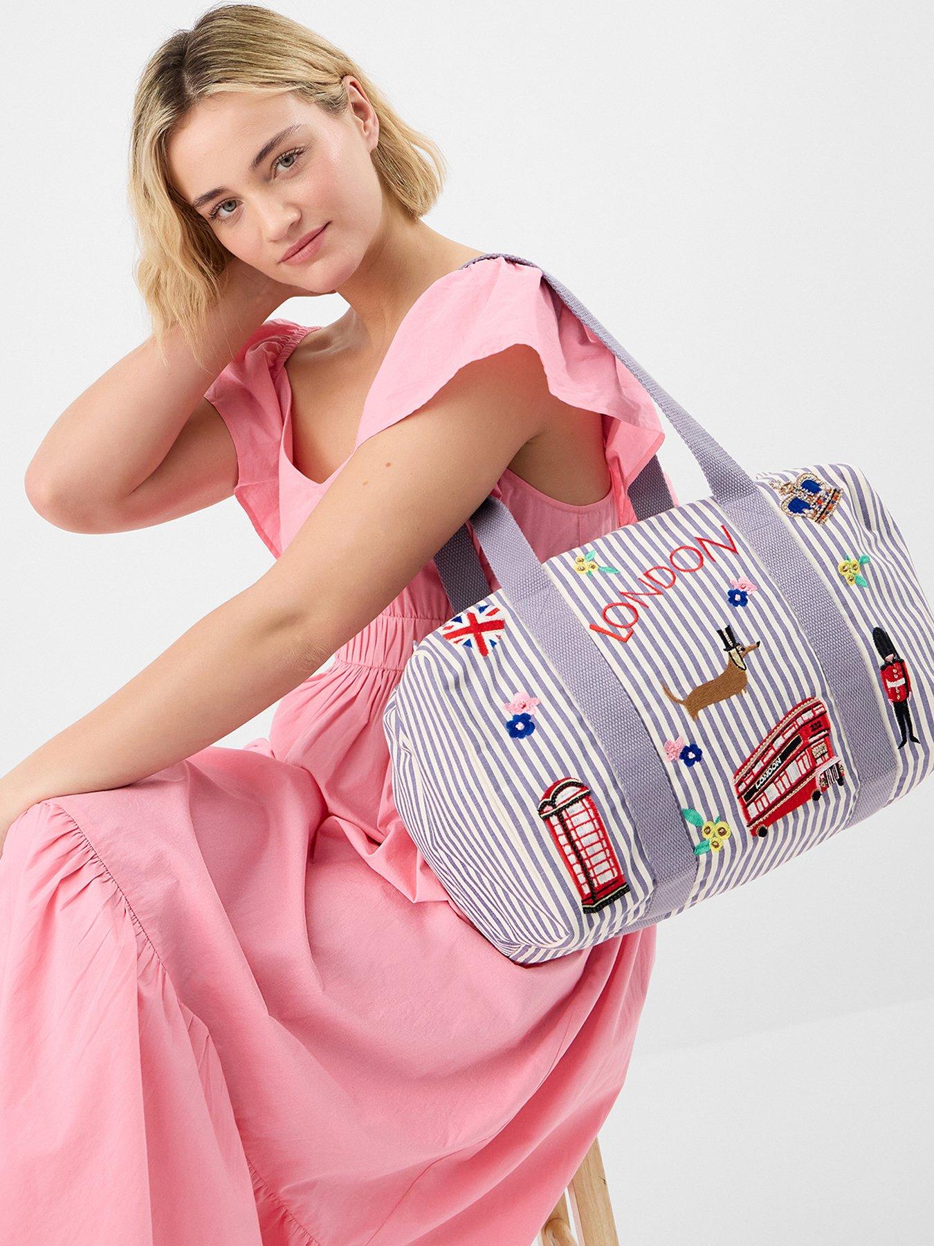 Image 2 of 5 of Accessorize London Stripe Underseat Bag