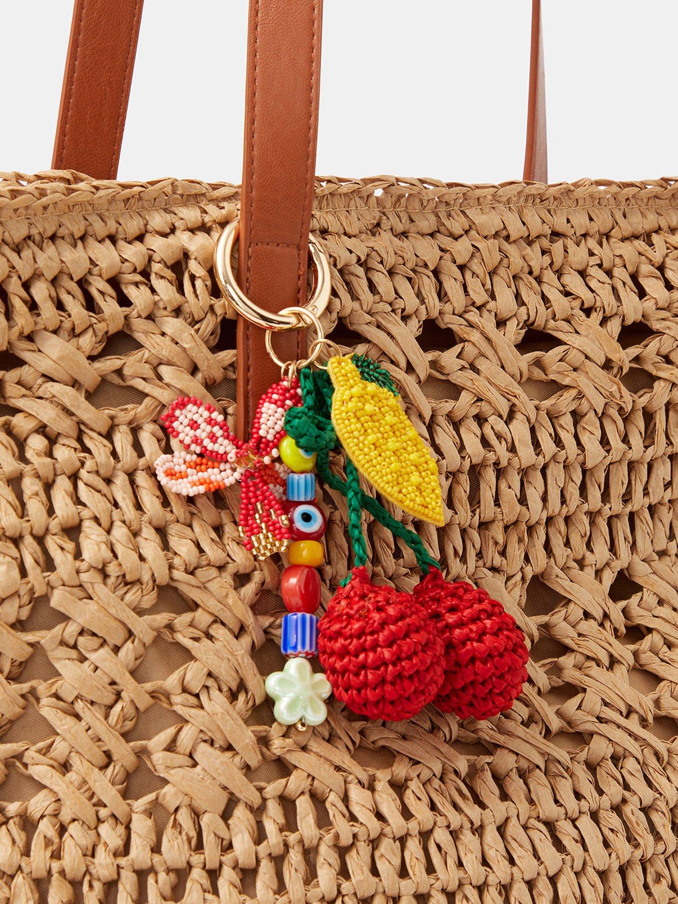 Image 3 of 3 of Accessorize Beaded Fruit Bag Charm