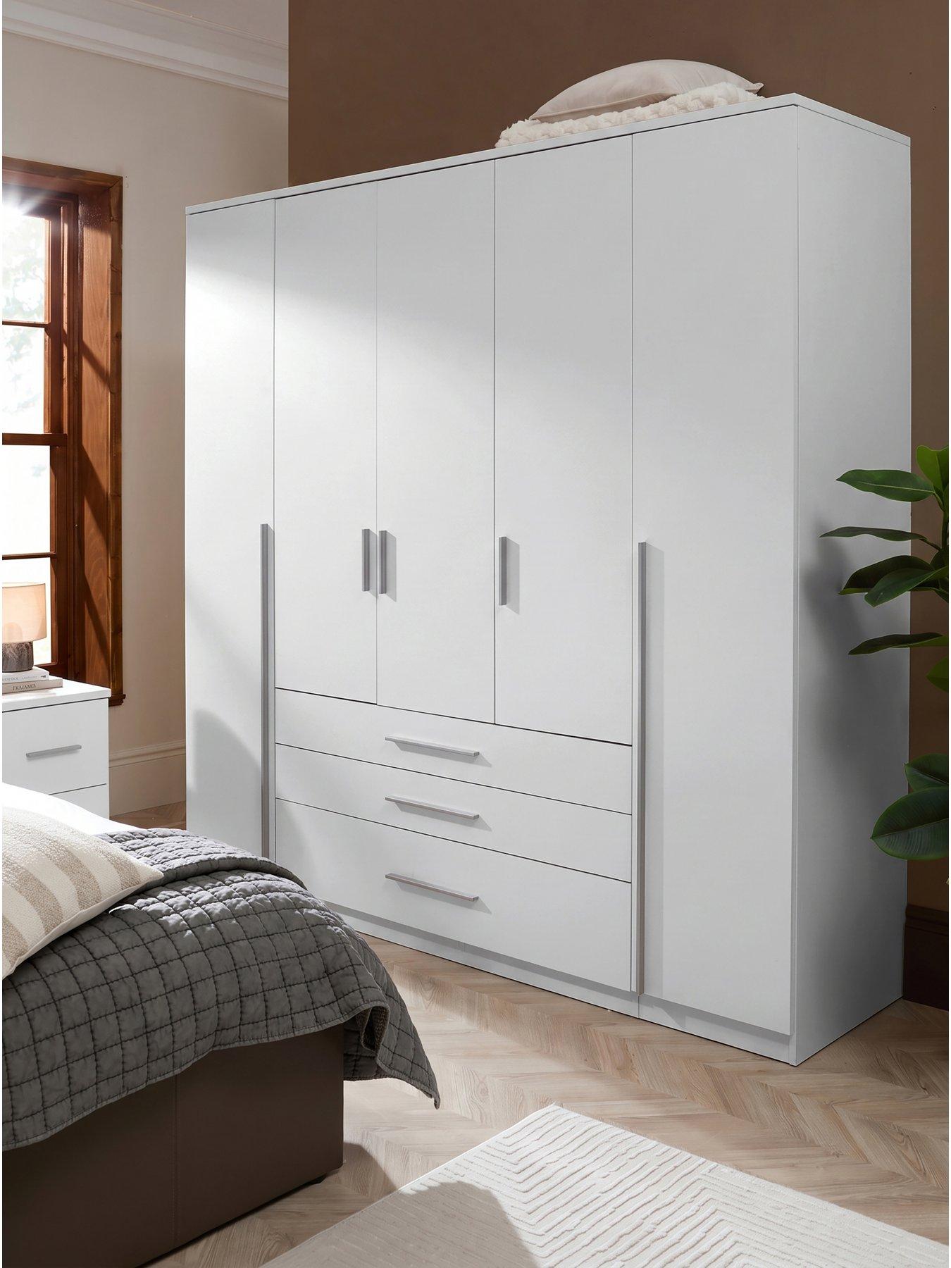 The Very Collection Murcia 5 Door 3 Drawer Combi Wardrobe