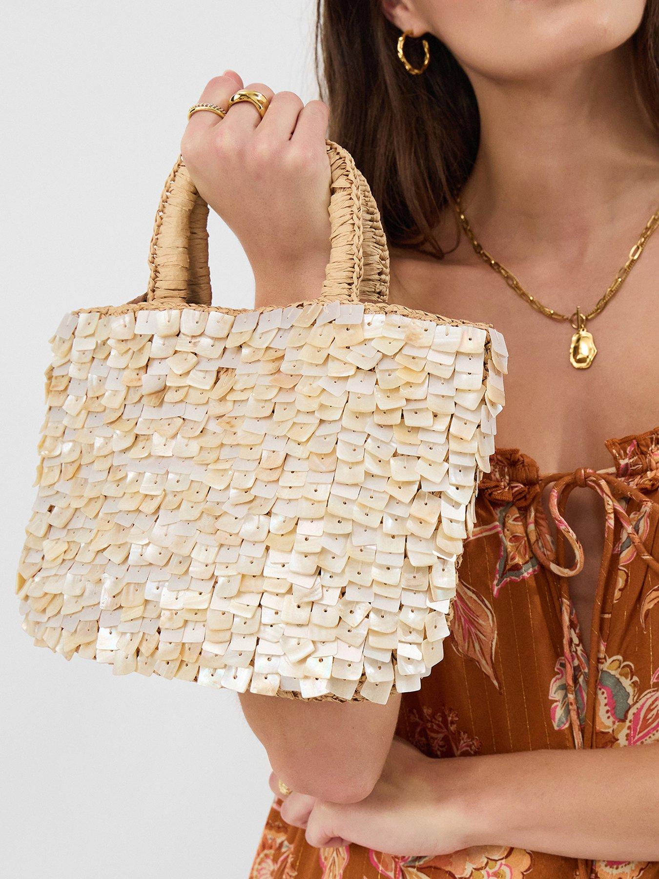 Image 2 of 5 of Accessorize Mop Raffia Handheld
