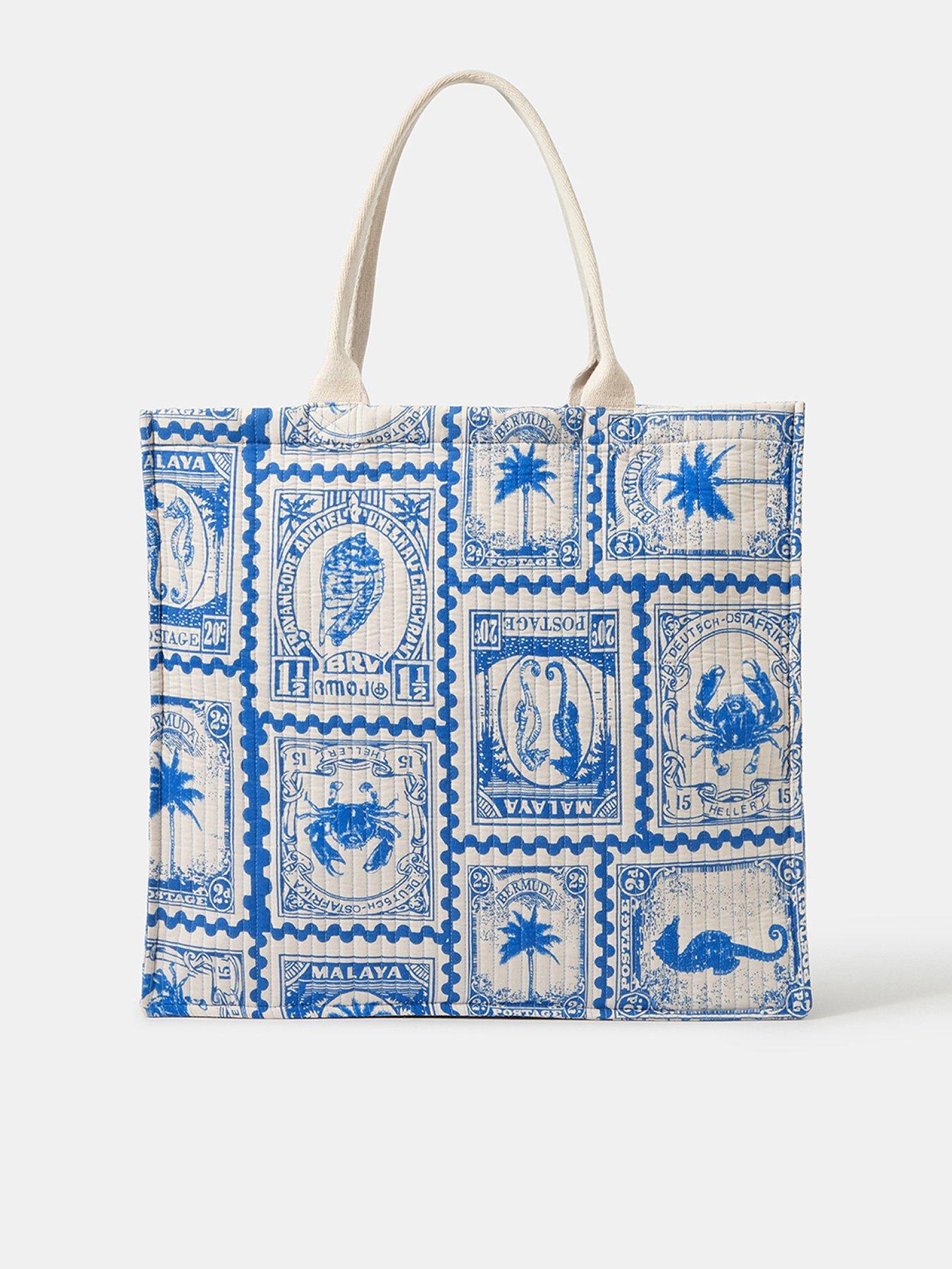 Image 1 of 5 of Accessorize Palm Tile Quilt Shopper