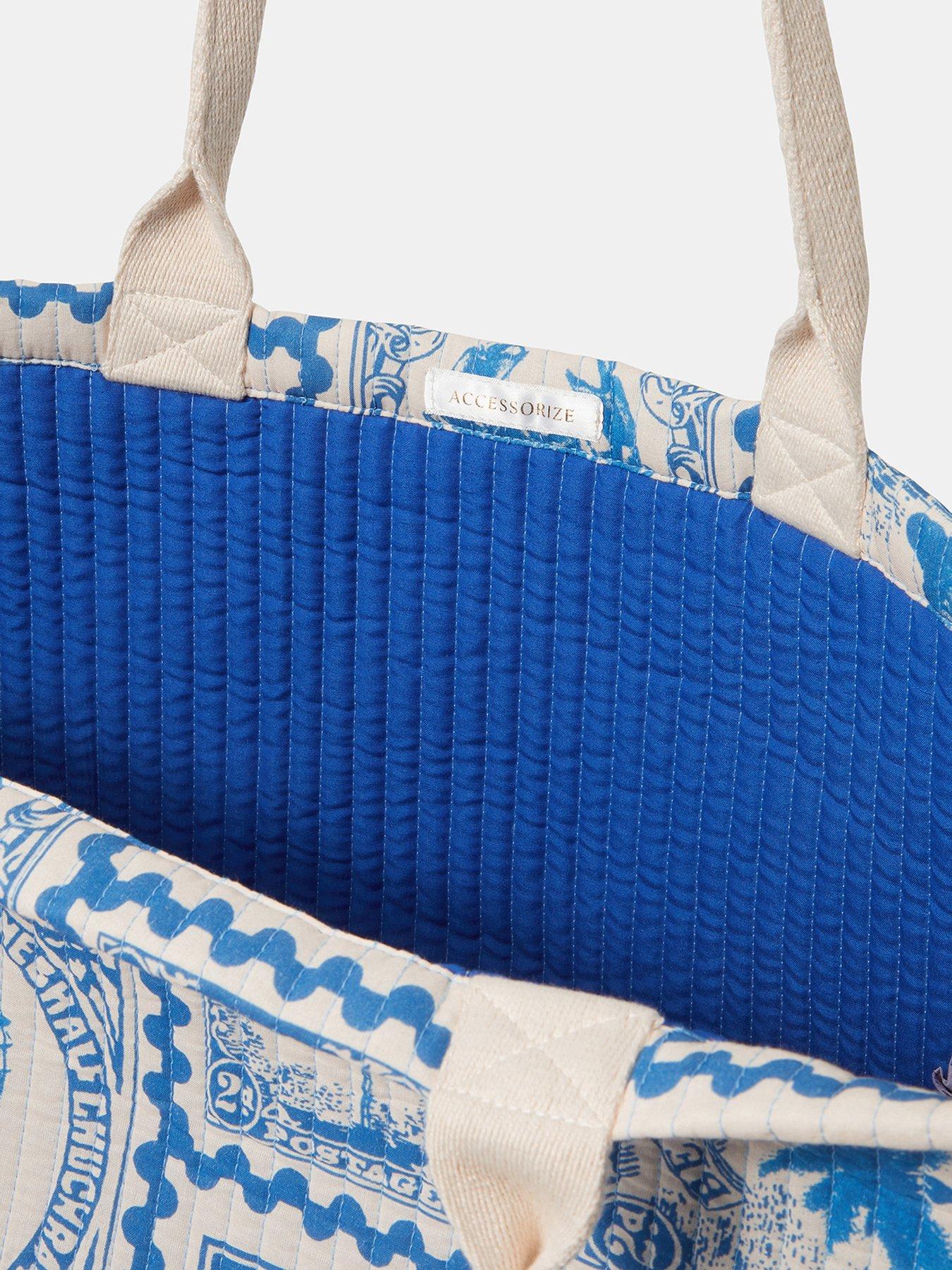 Image 4 of 5 of Accessorize Palm Tile Quilt Shopper