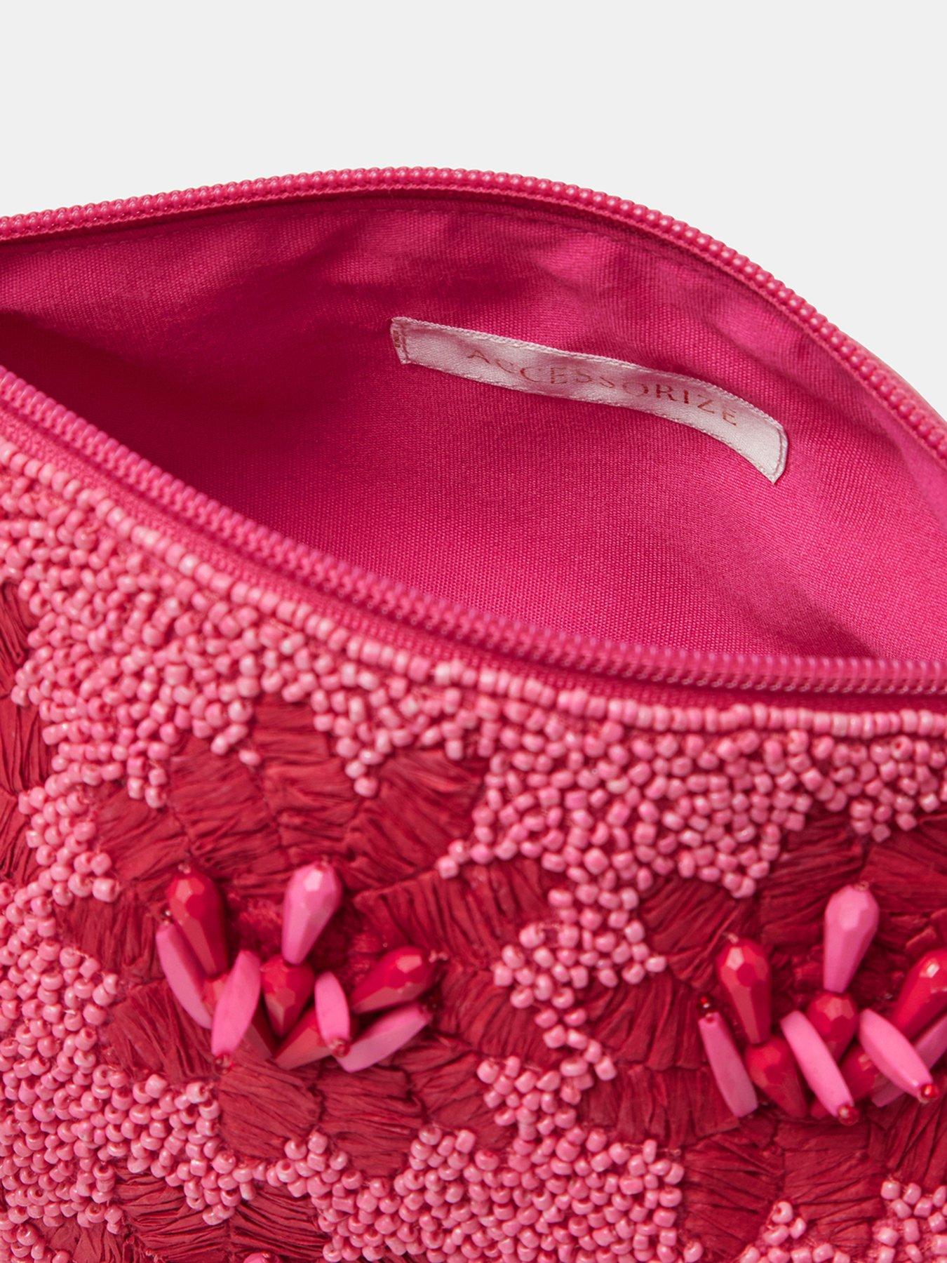 Image 5 of 5 of Accessorize Floral Embellished Should