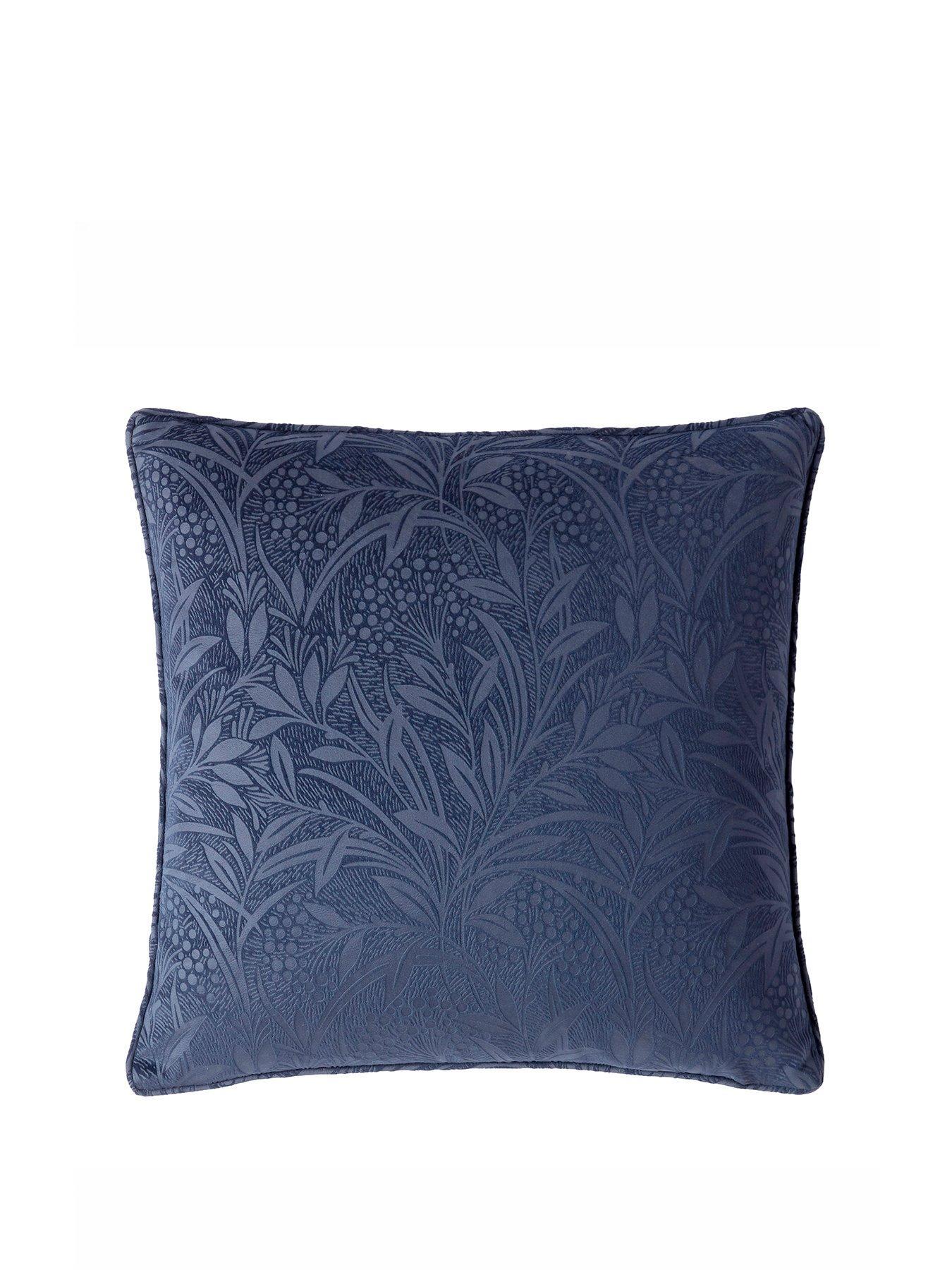 Laura Ashley Barley Embossed Microfibre Filled Cushion 50x50cm