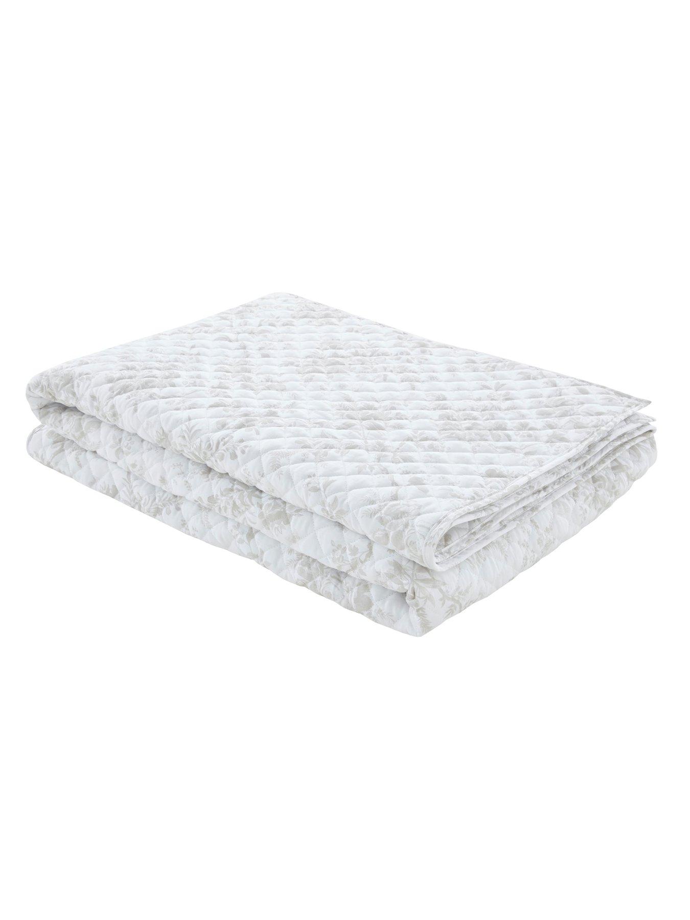 Image 3 of 4 of Laura Ashley Walled Garden Quilted Bedspread 235cm x 235cm